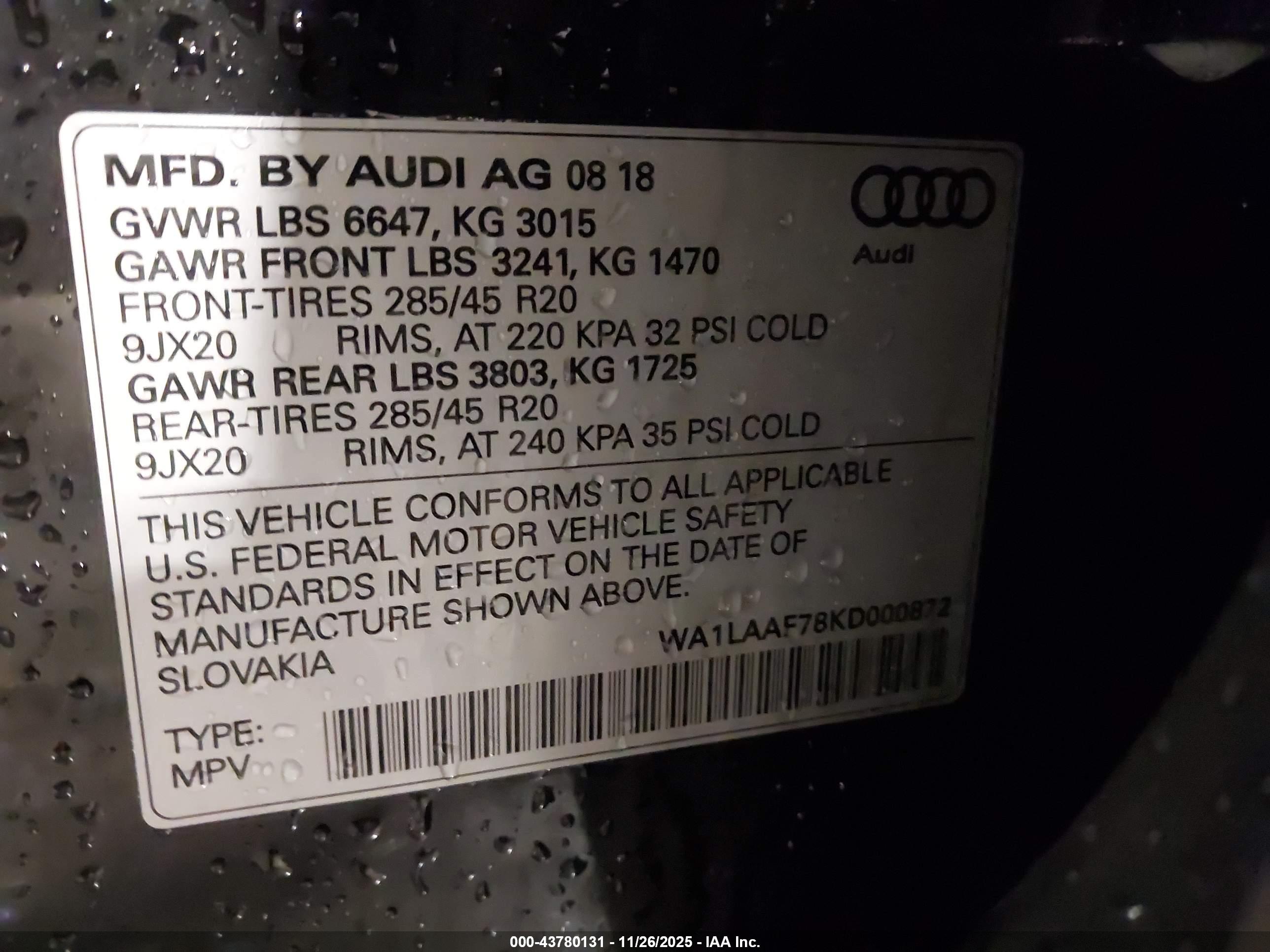 AUDI Q7 image 9