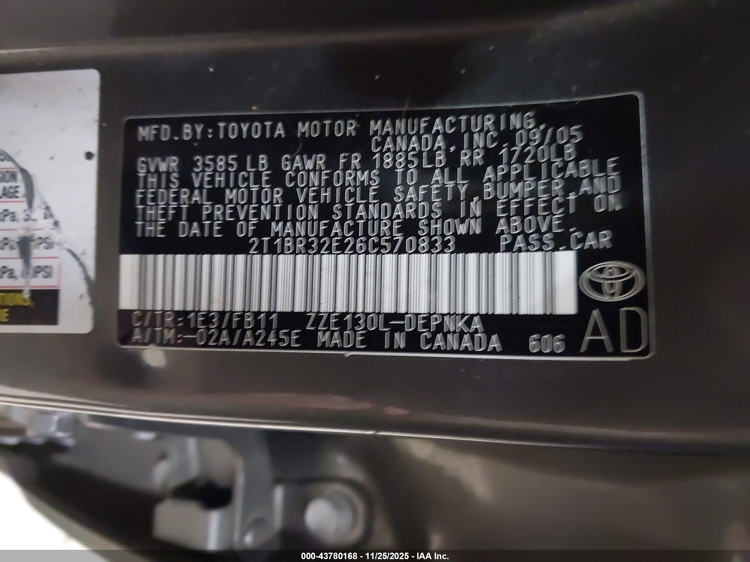 TOYOTA COROLLA image 9
