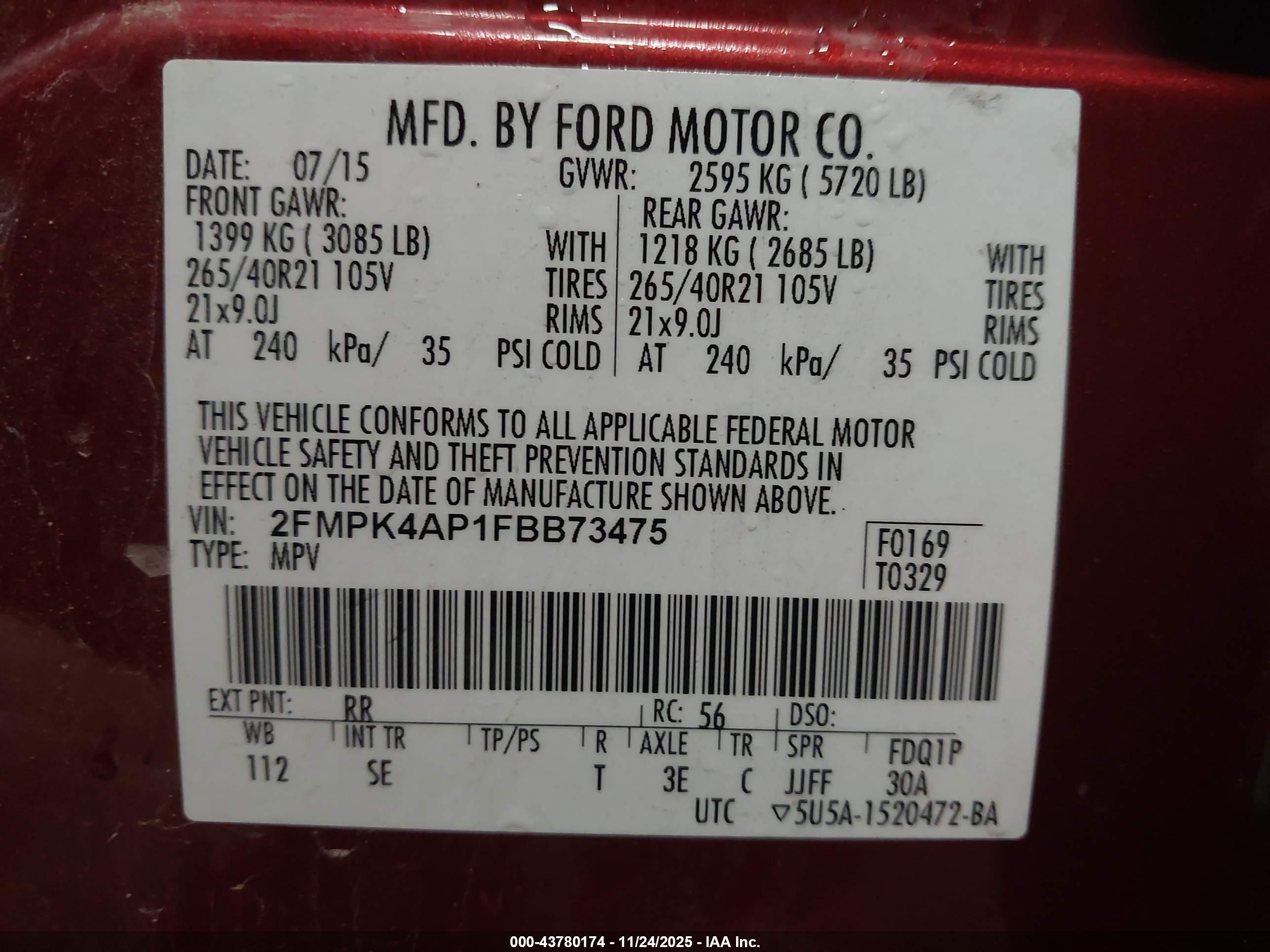 FORD EDGE image 9