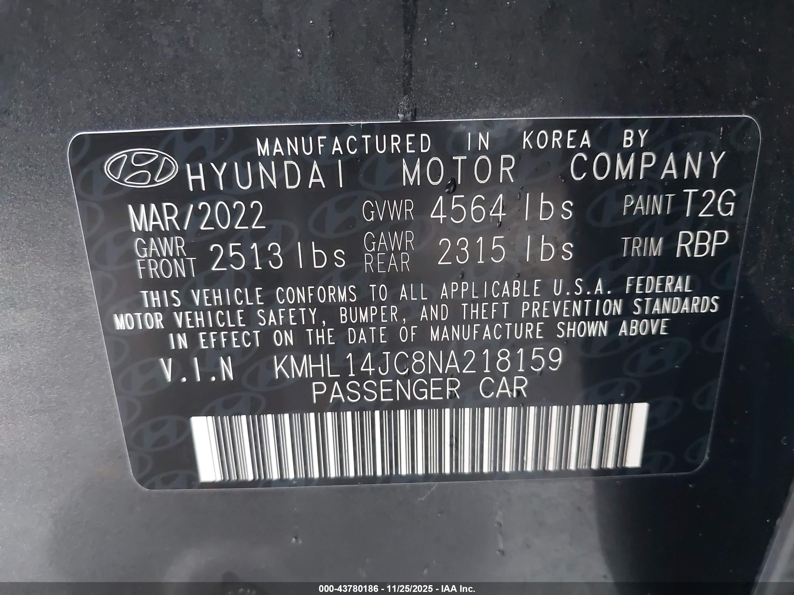 HYUNDAI SONATA image 9