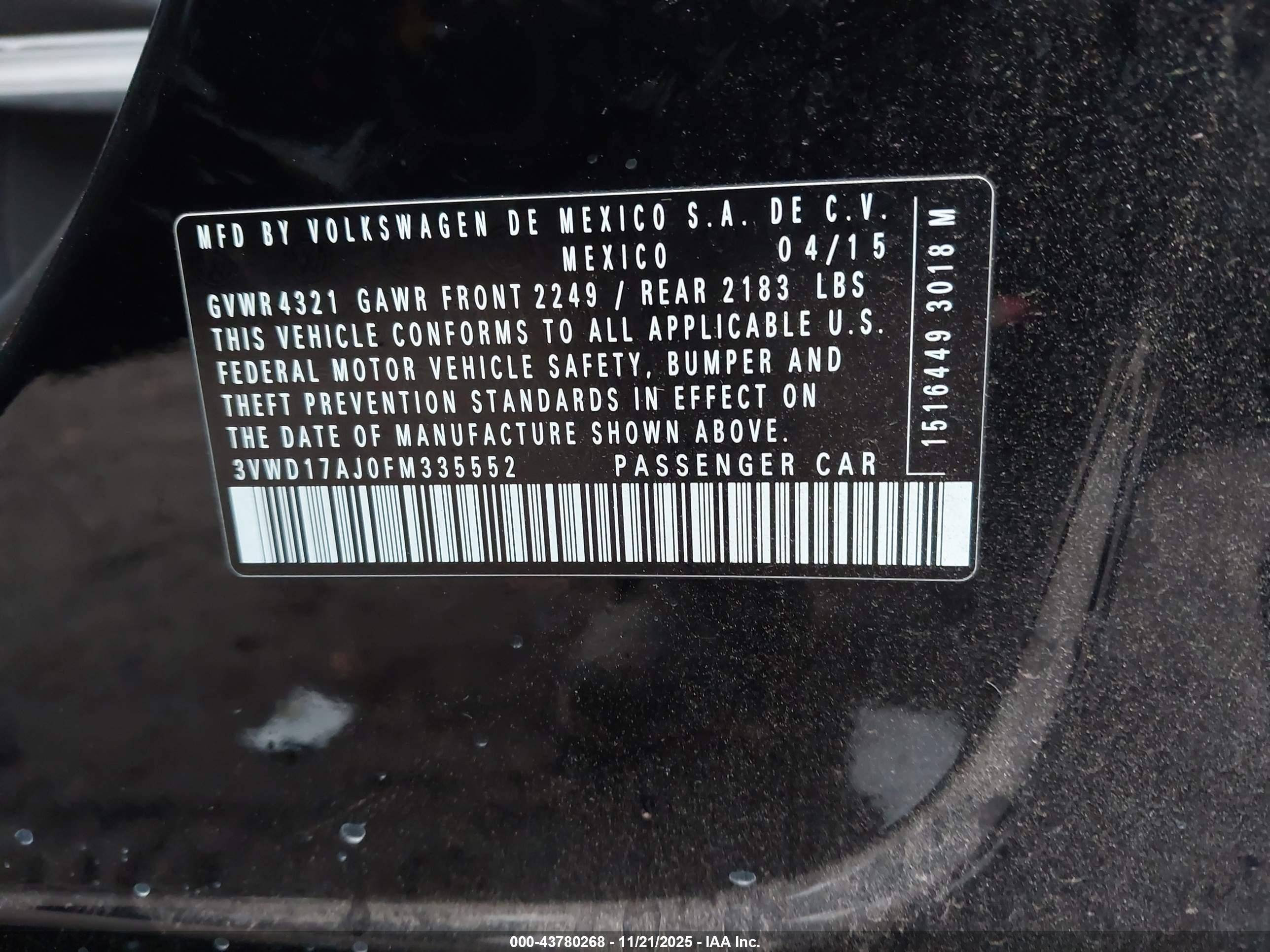 VOLKSWAGEN JETTA image 9
