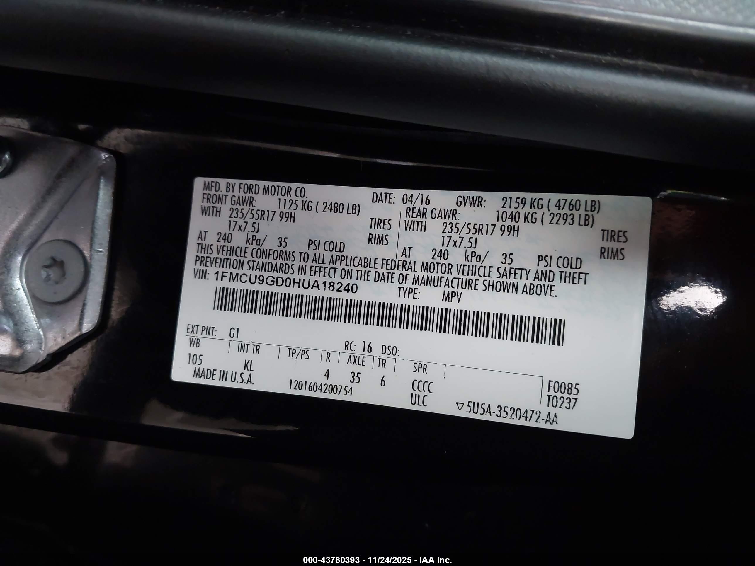 FORD ESCAPE image 9