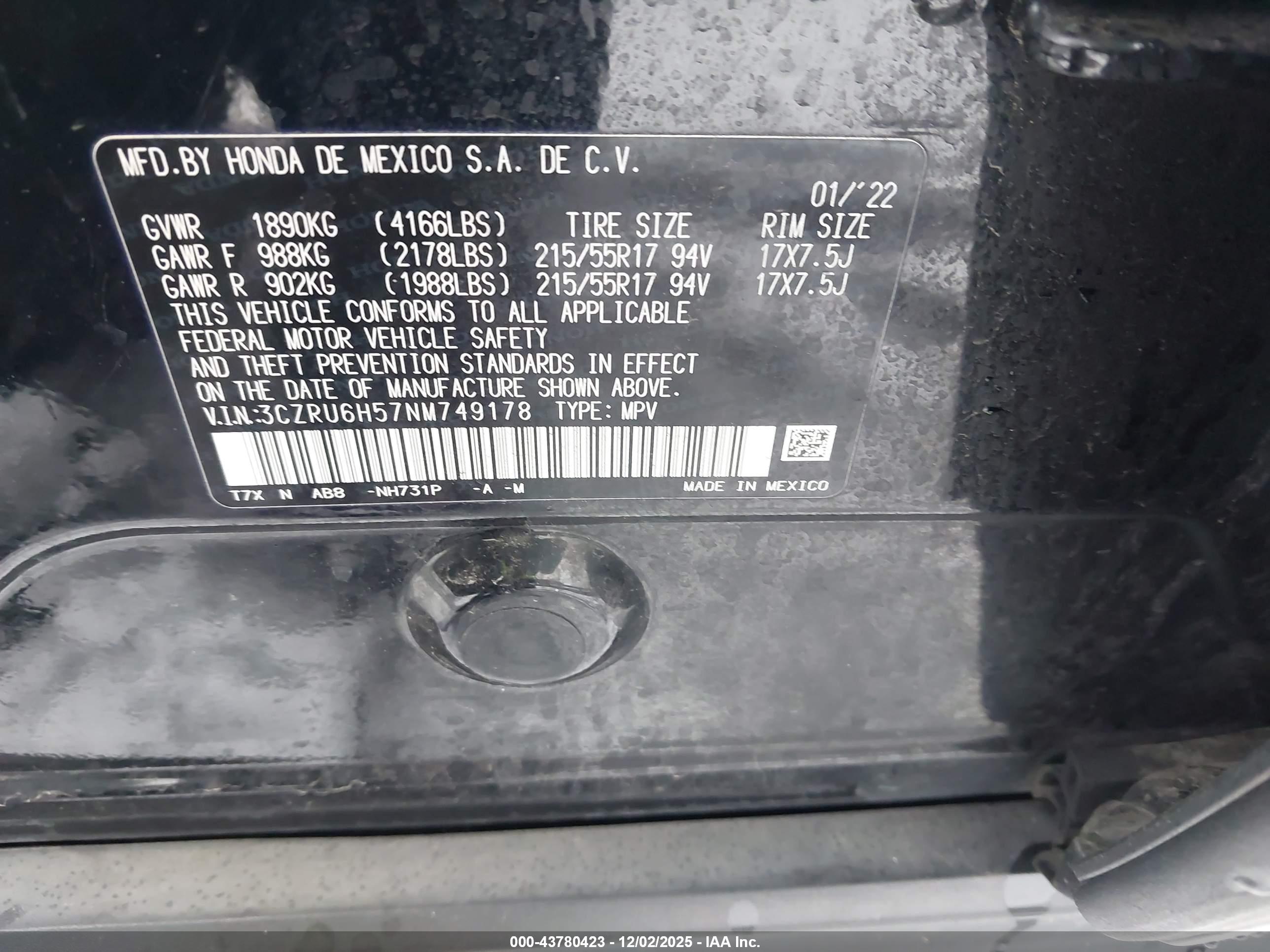 HONDA HR-V image 9