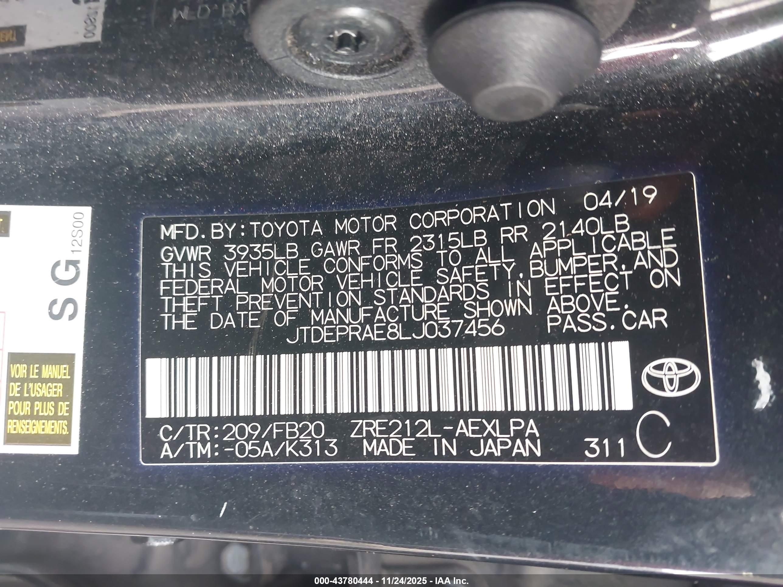 TOYOTA COROLLA image 9