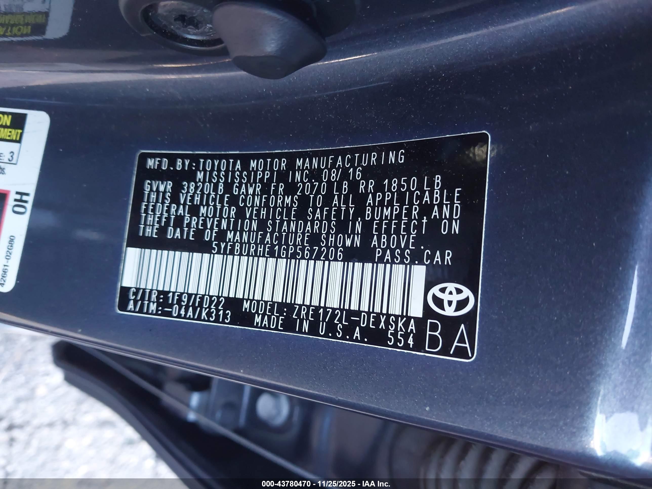 TOYOTA COROLLA image 9