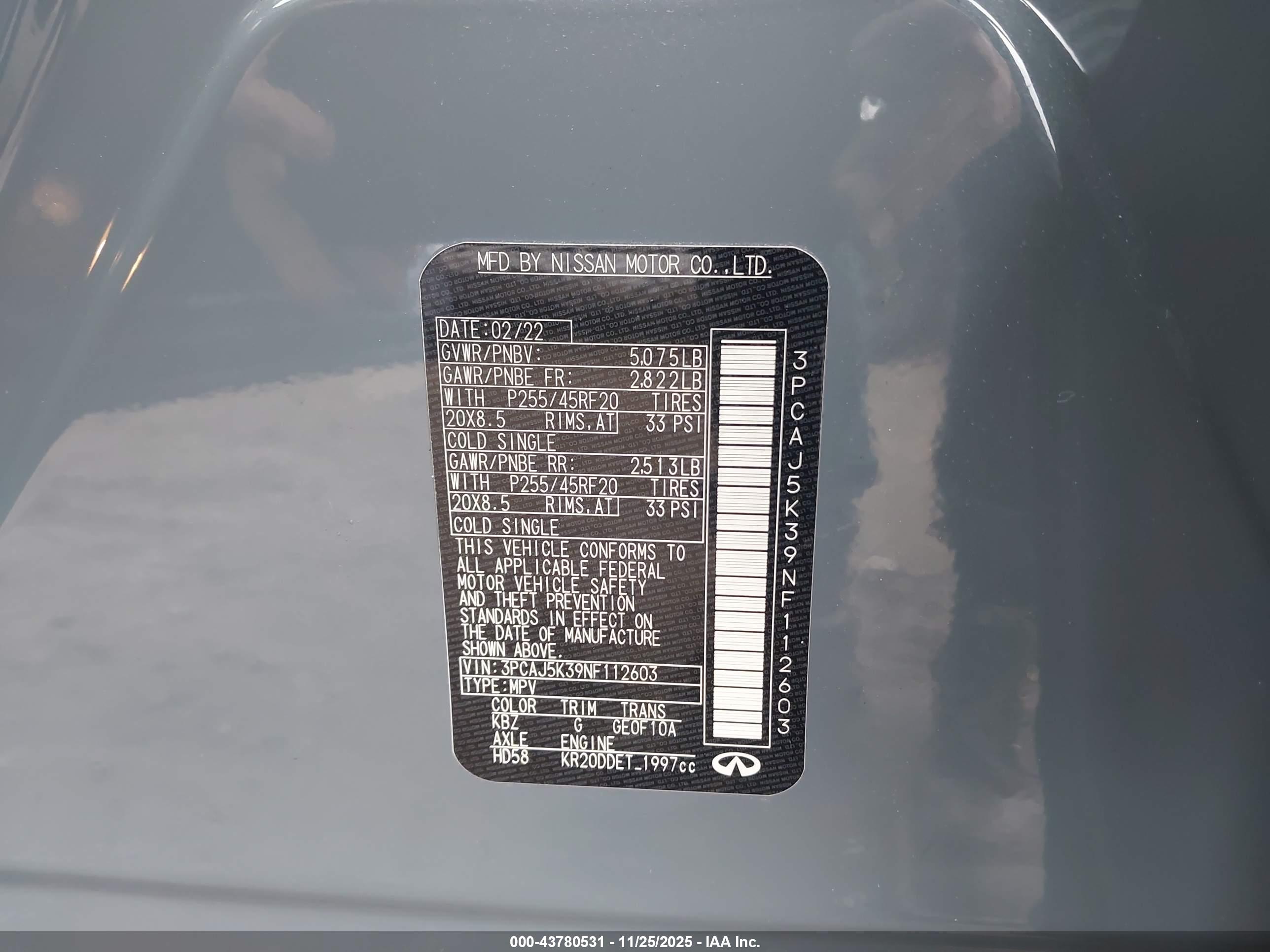INFINITI QX55 image 9