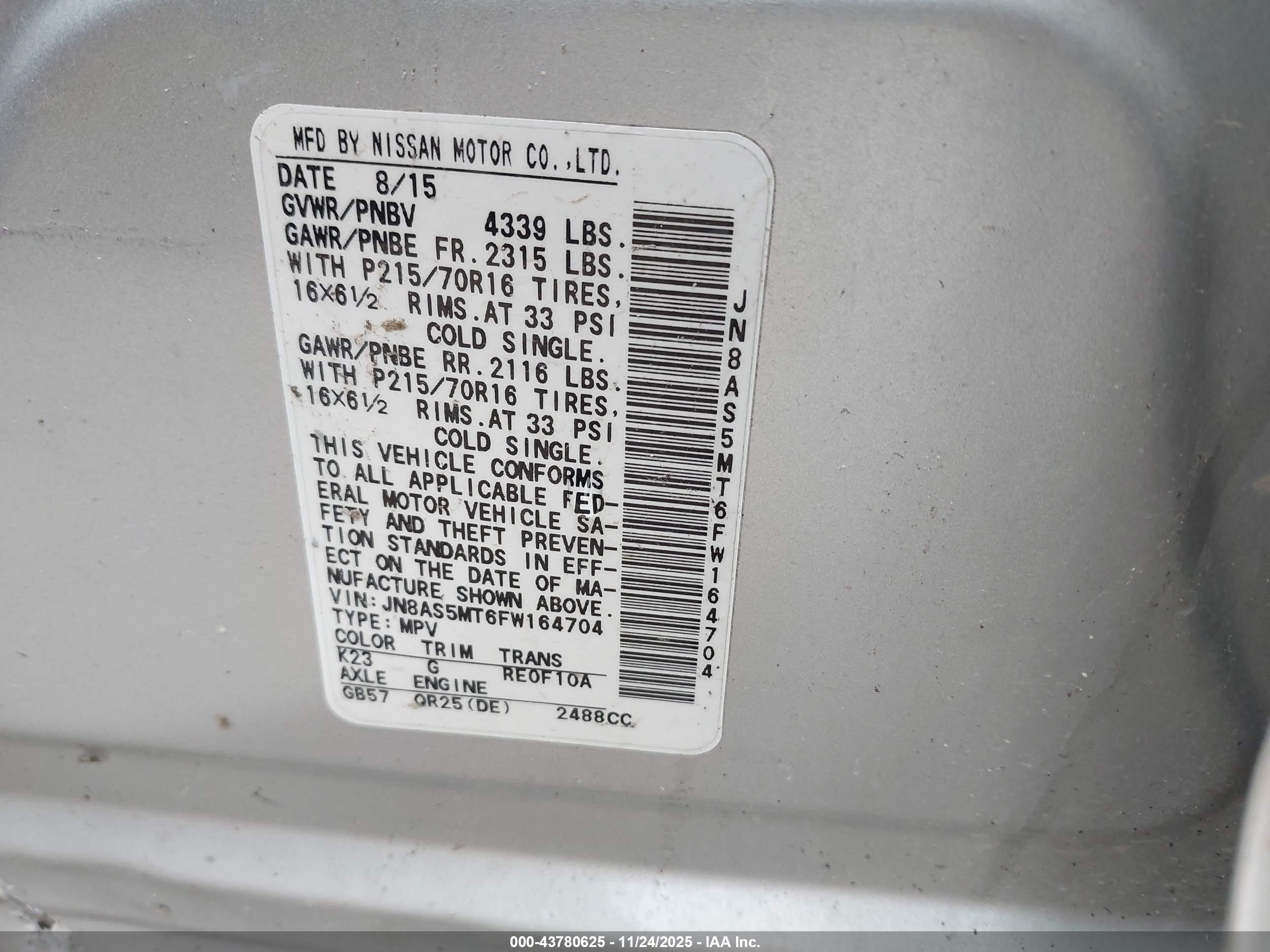NISSAN ROGUE image 9