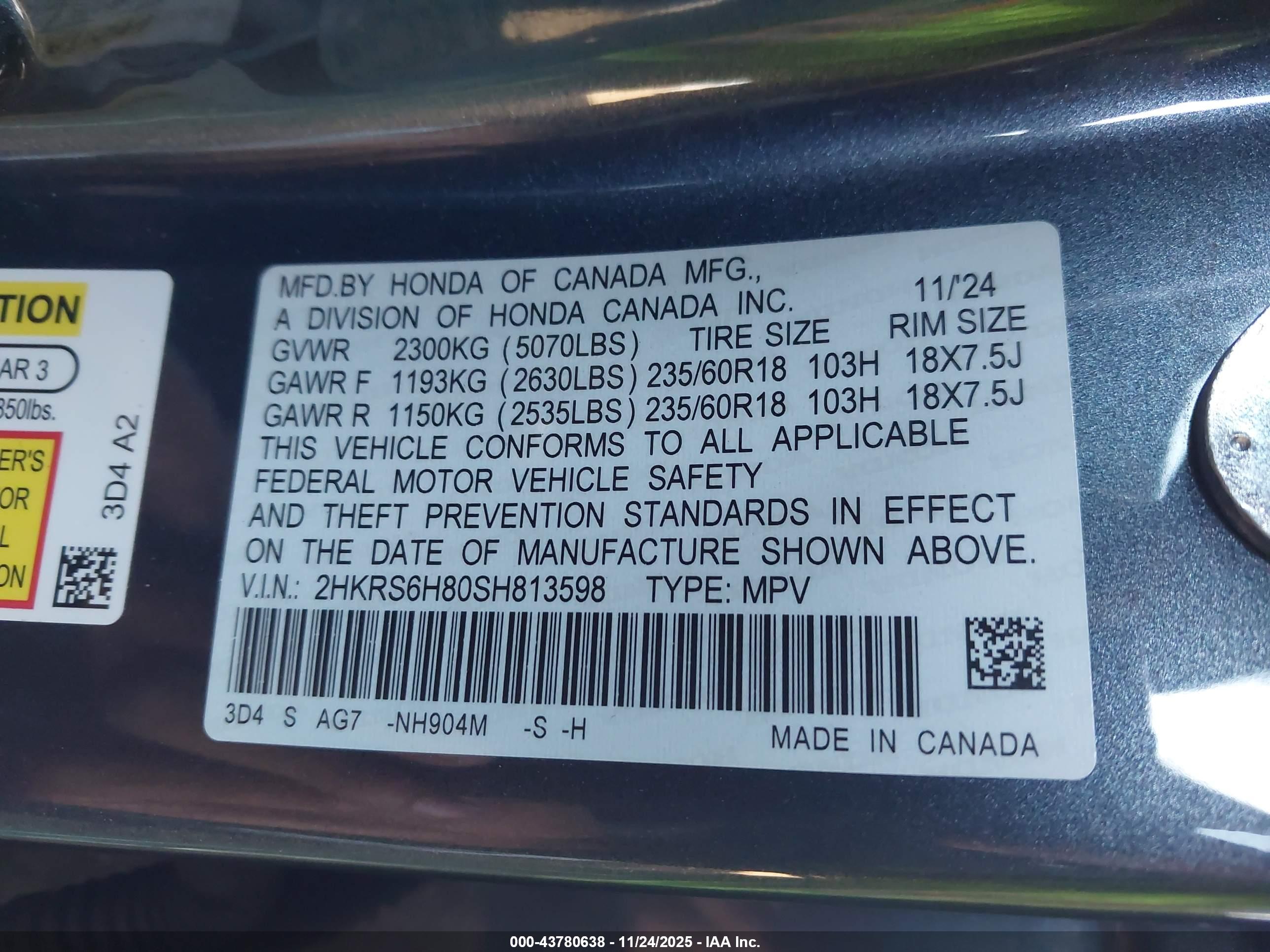 HONDA CR-V image 9