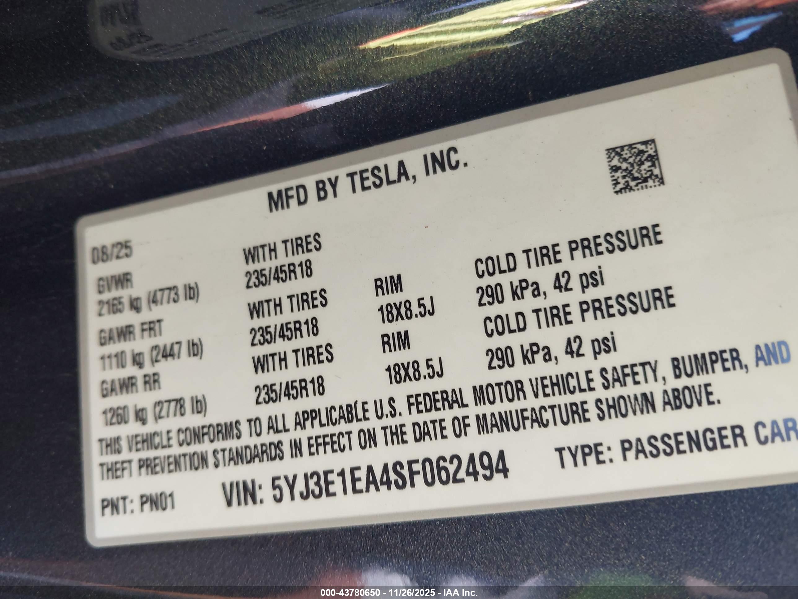 TESLA MODEL image 9