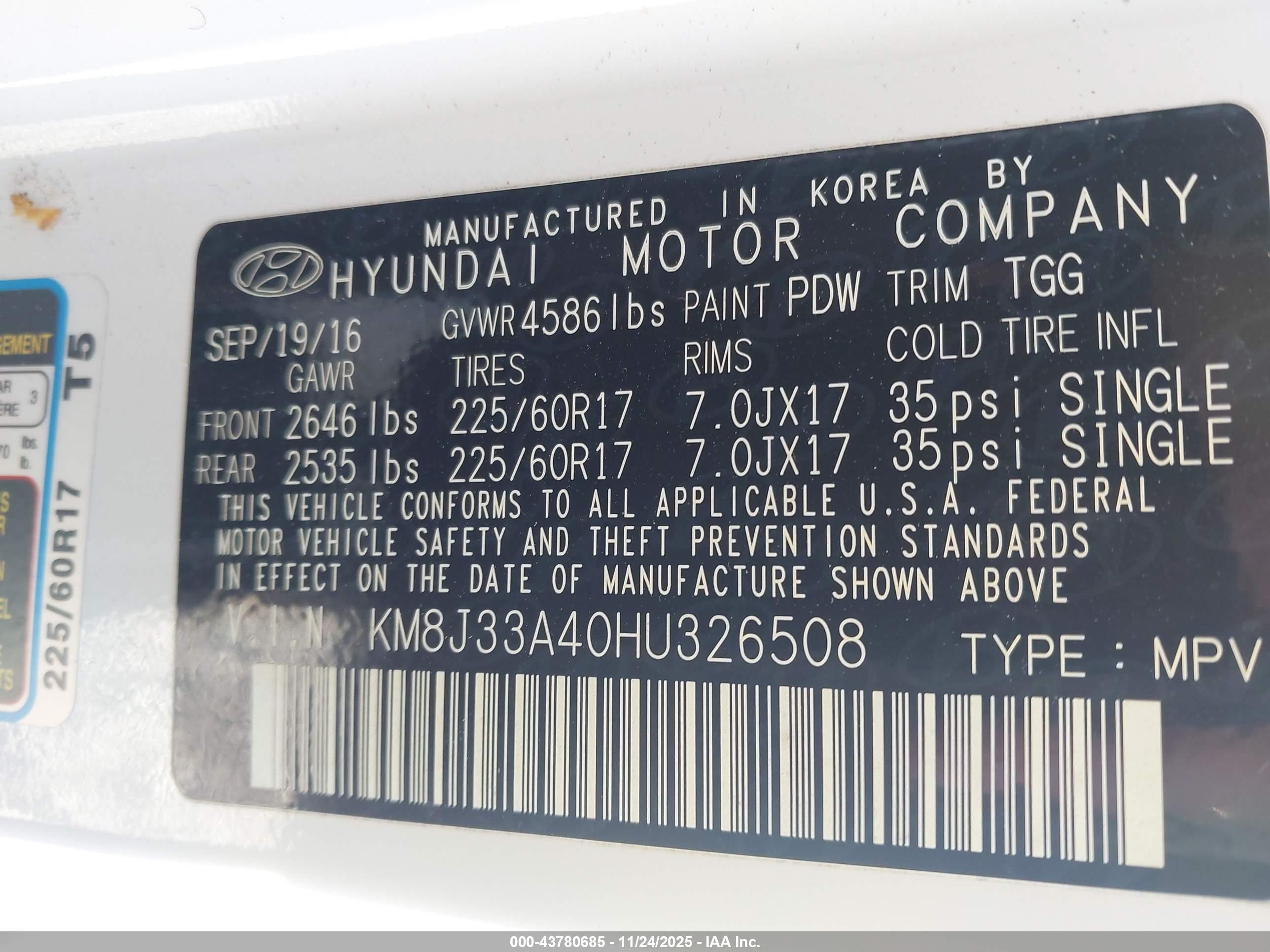 HYUNDAI TUCSON image 9