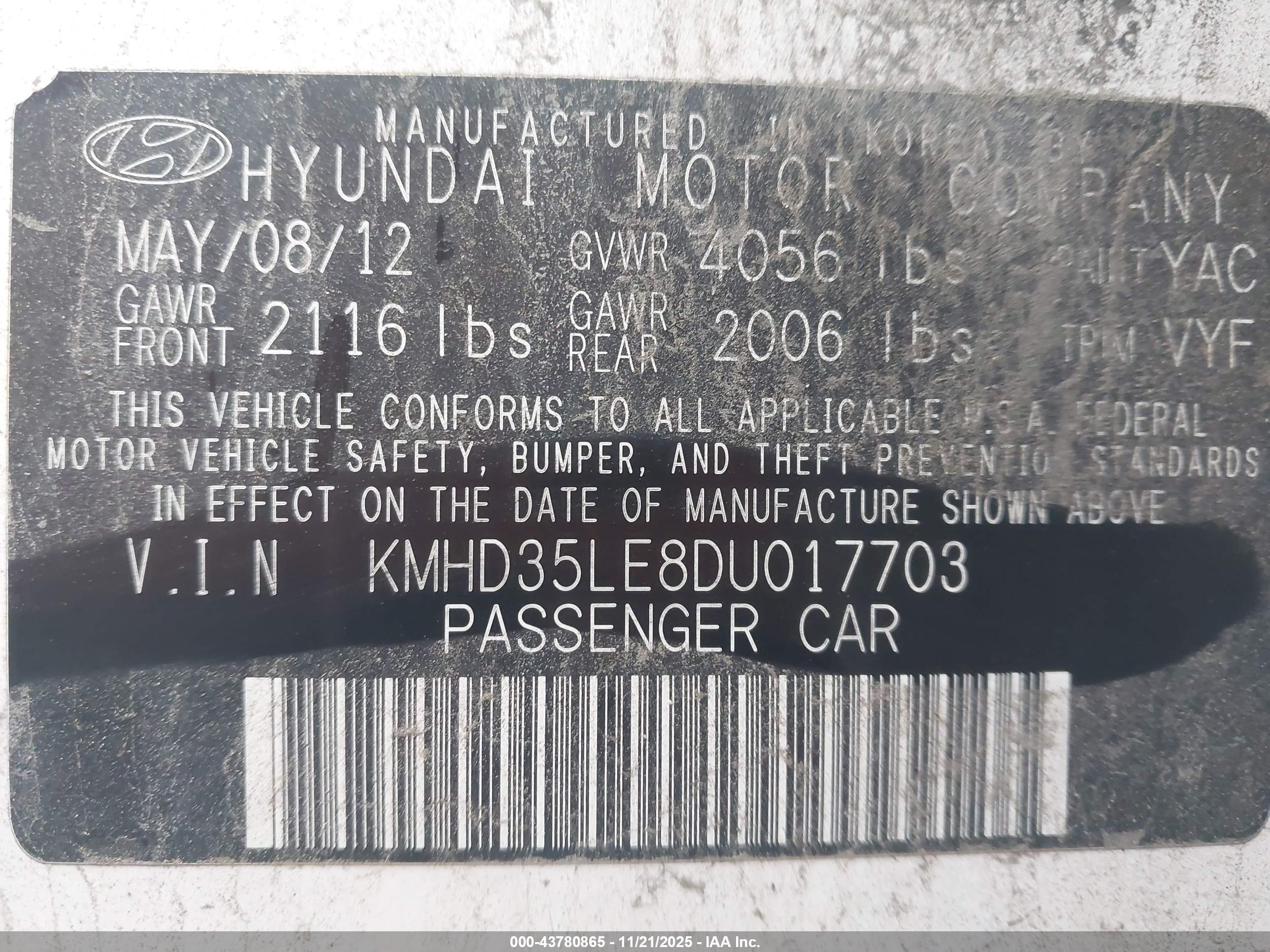 HYUNDAI ELANTRA image 9