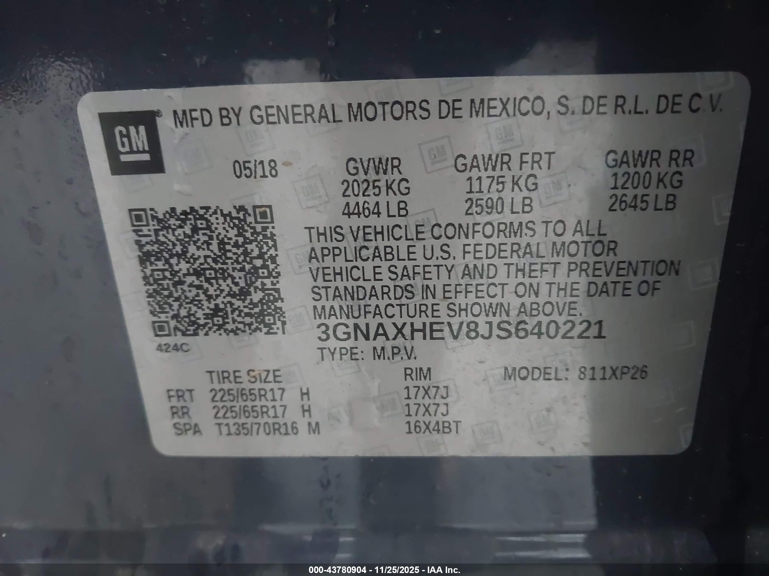 CHEVROLET EQUINOX image 9