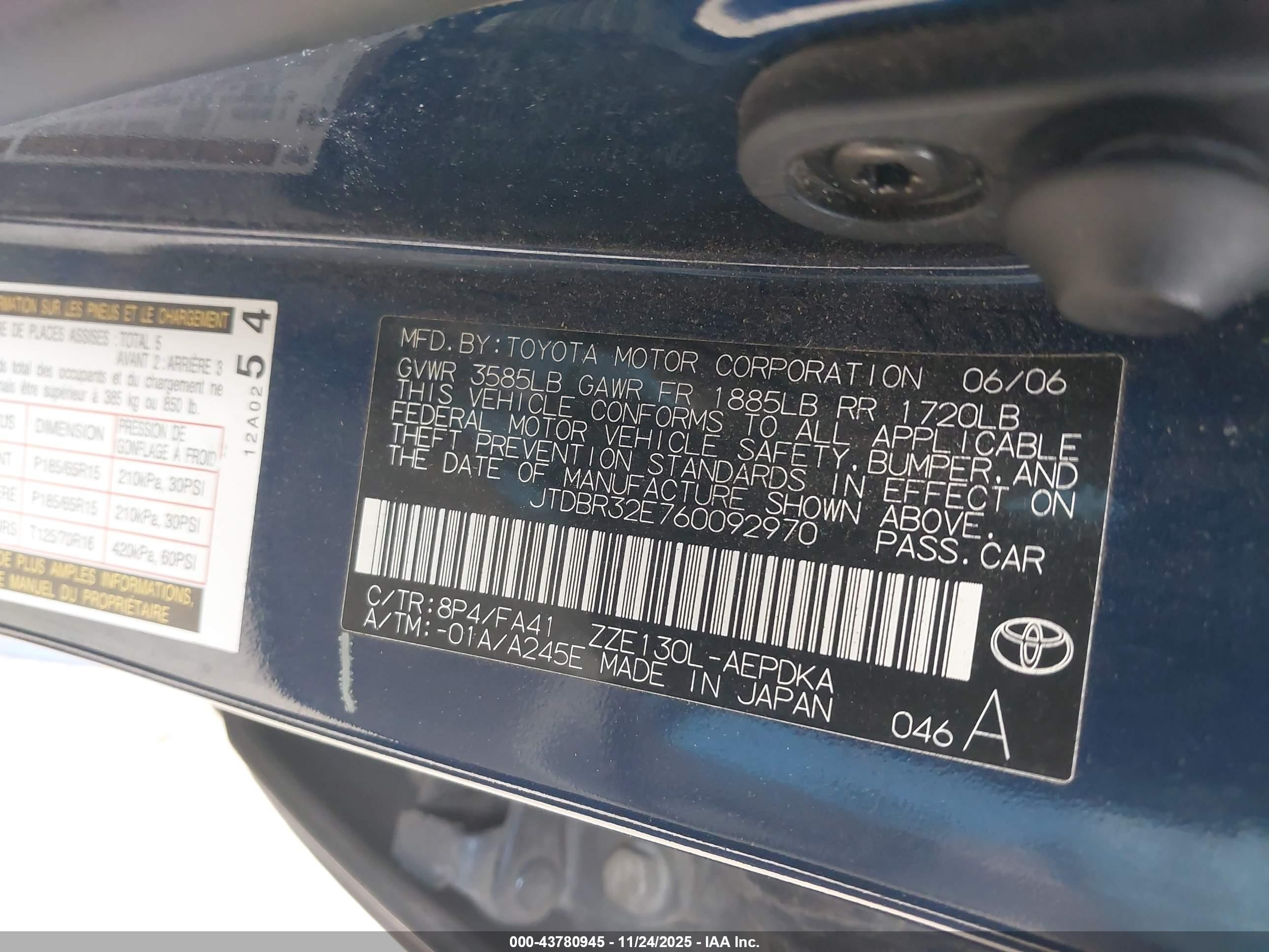 TOYOTA COROLLA image 9
