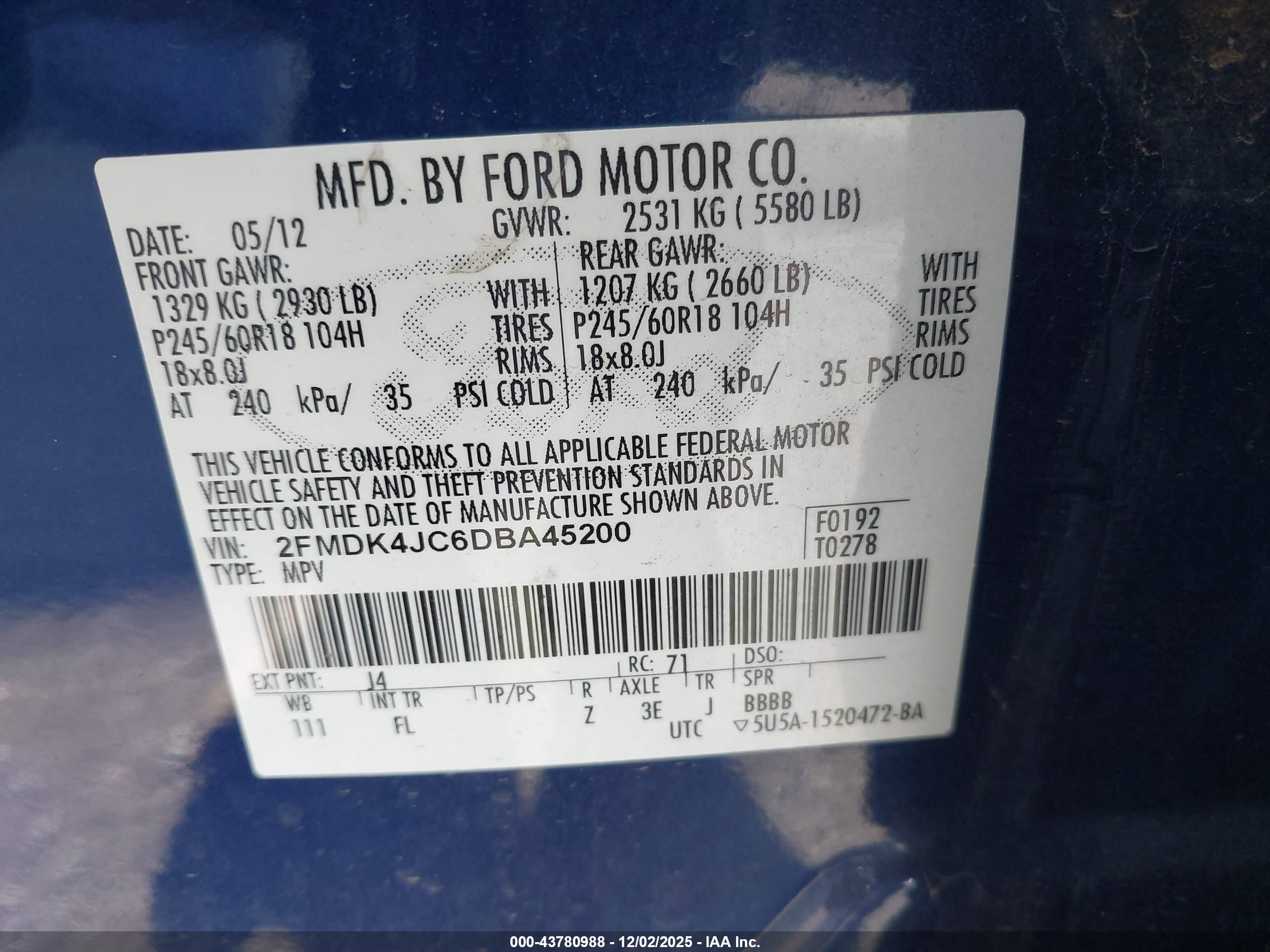 FORD EDGE image 9