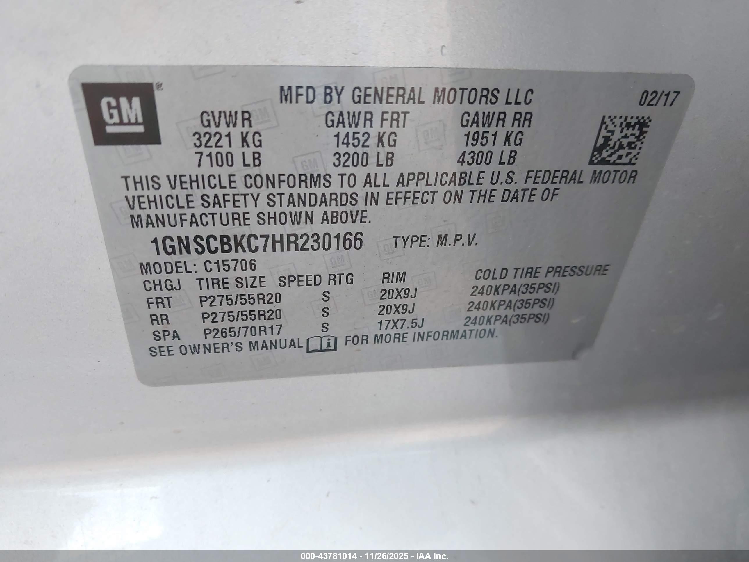 CHEVROLET TAHOE image 9
