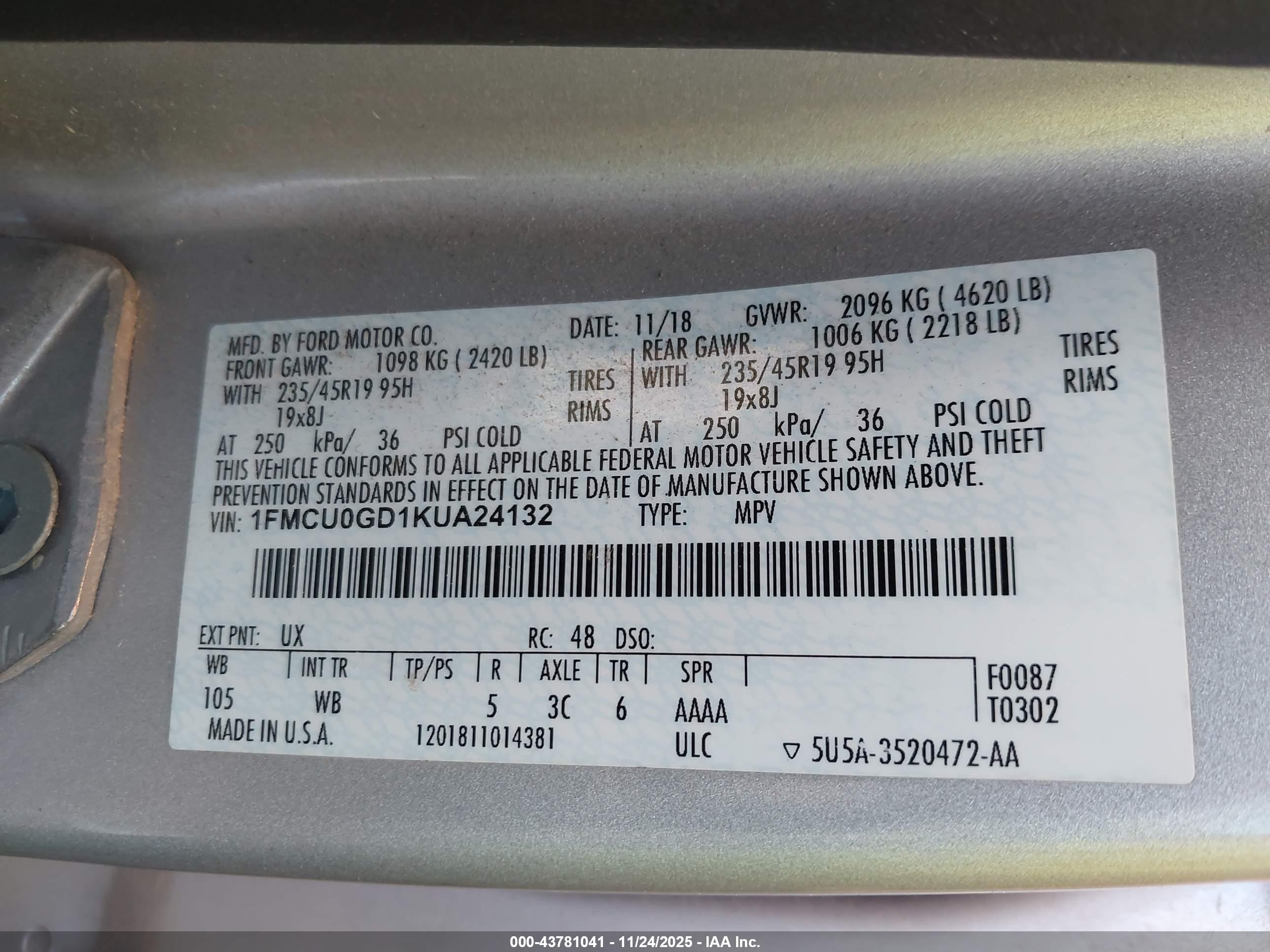 FORD ESCAPE image 9