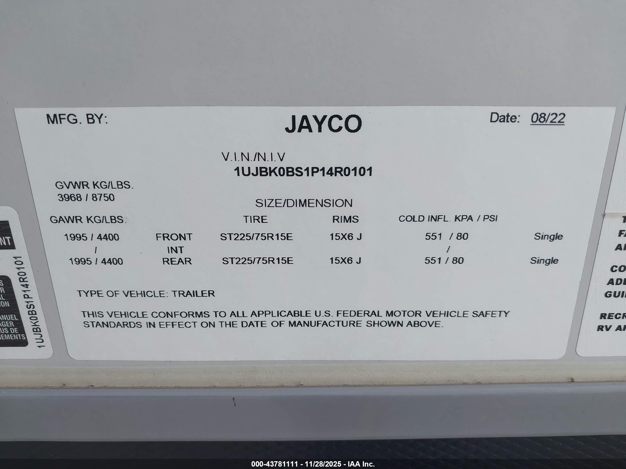 JAYCO WHITE image 9