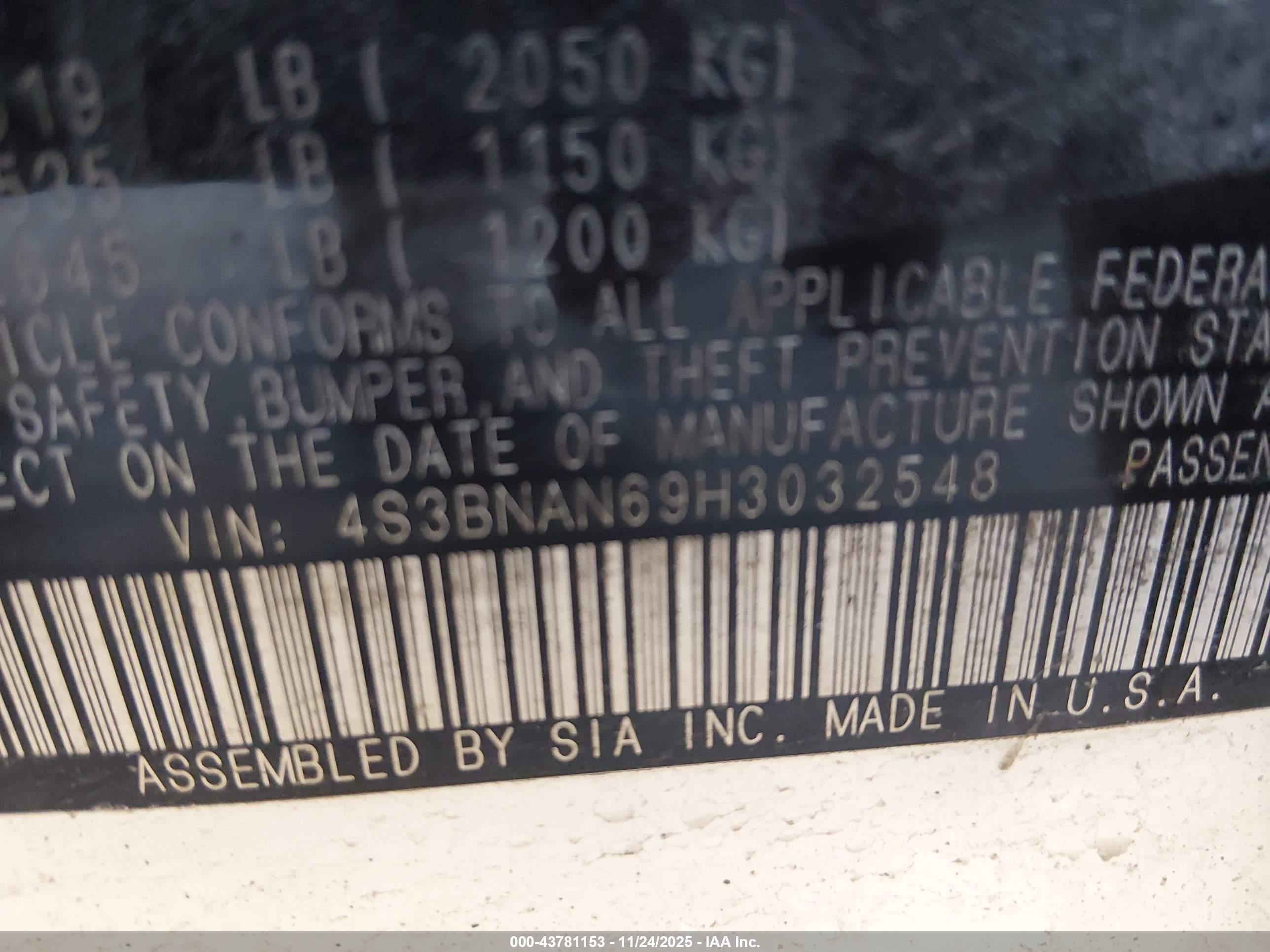 SUBARU LEGACY image 9