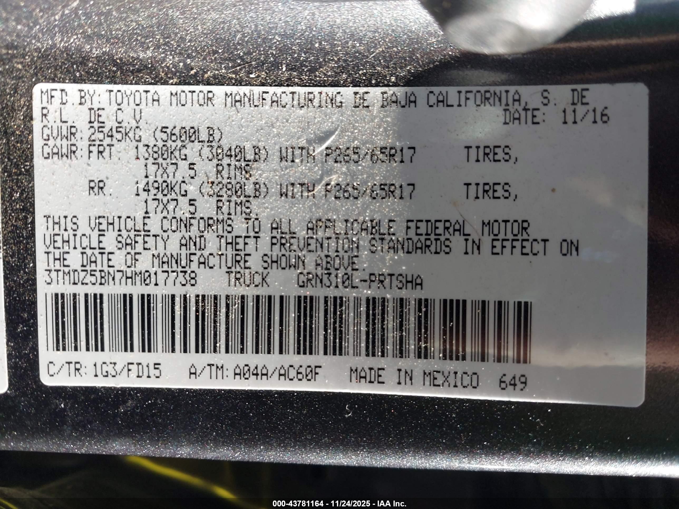 TOYOTA TACOMA image 9