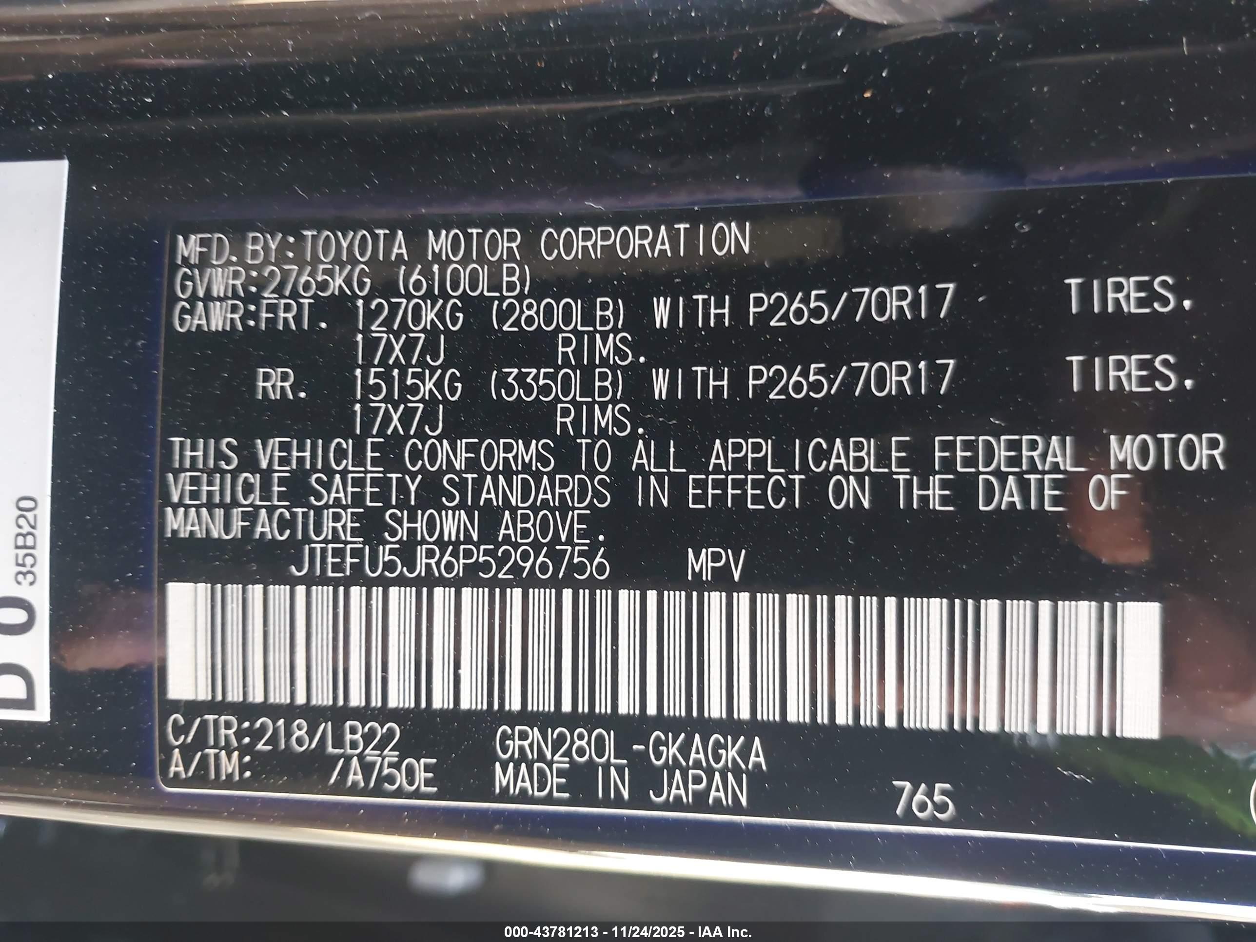 TOYOTA 4RUNNER image 9
