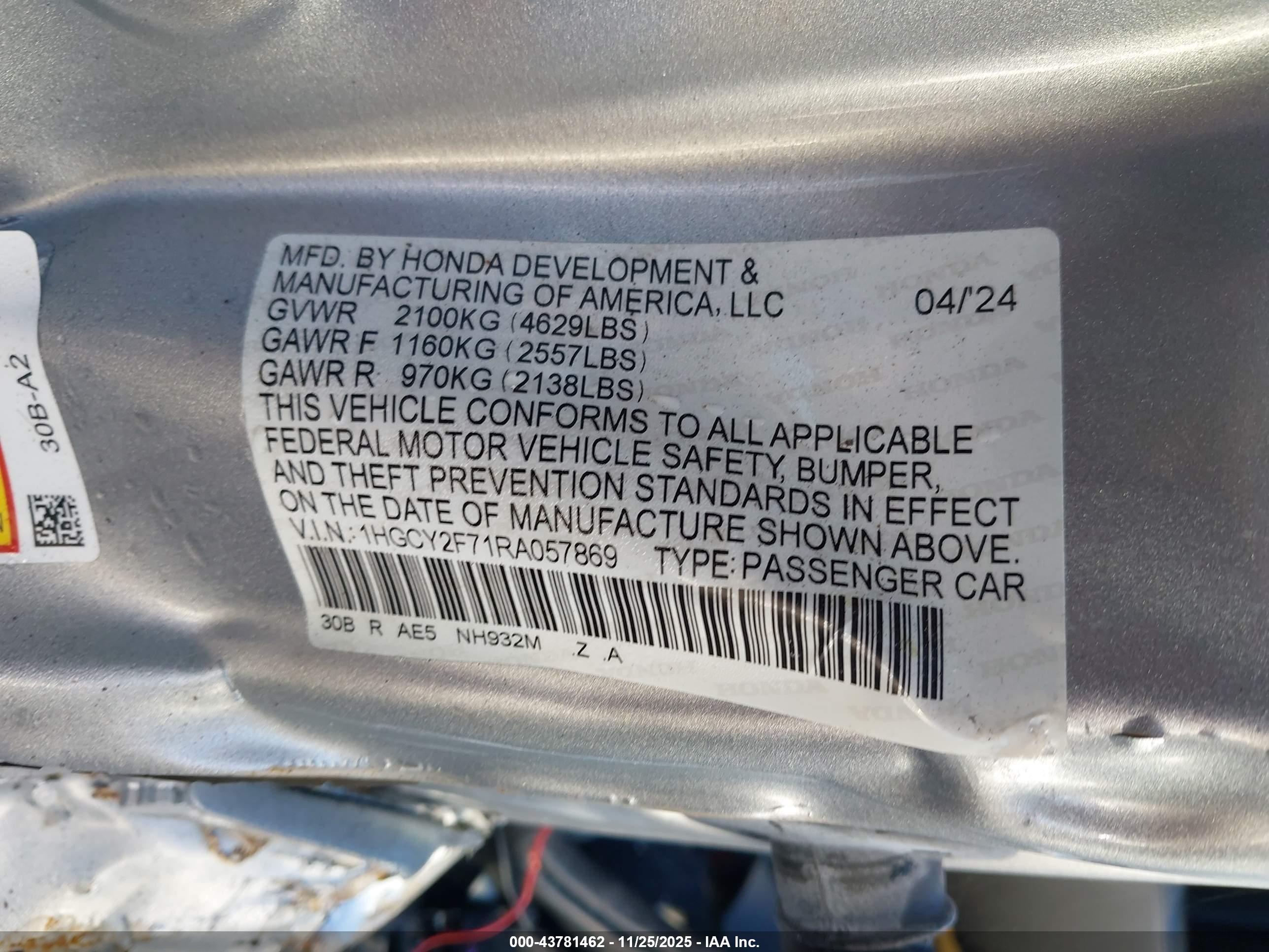 HONDA ACCORD image 9