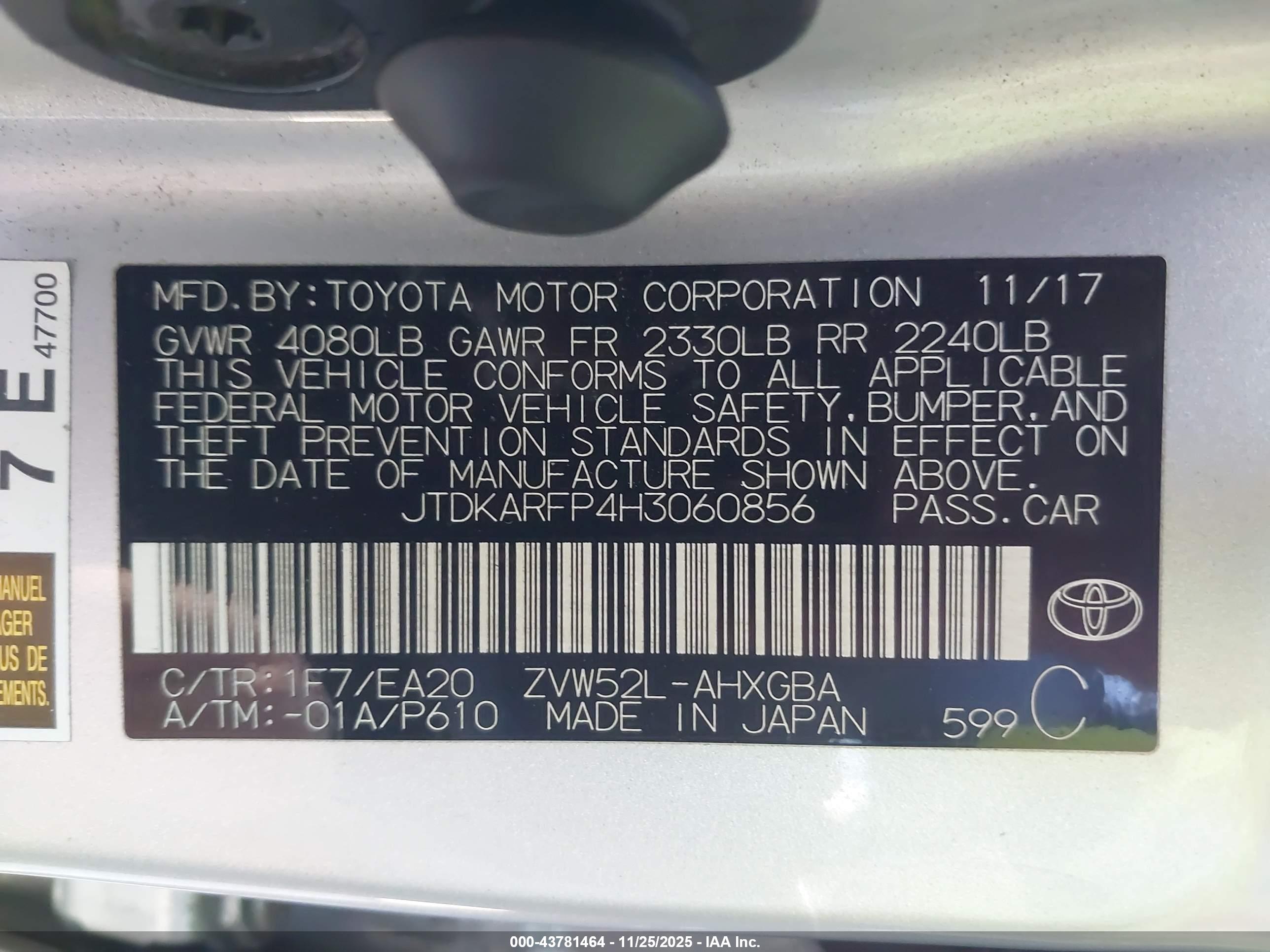 TOYOTA PRIUS image 9