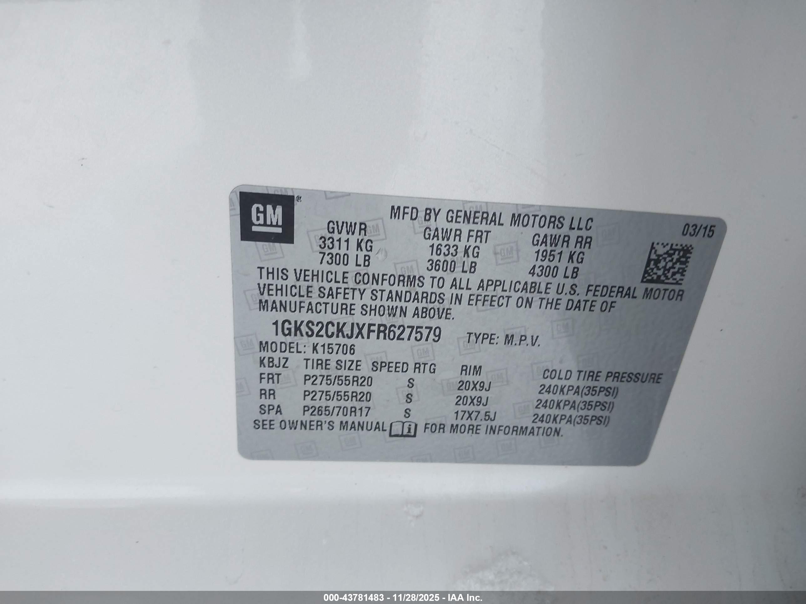 GMC YUKON image 9