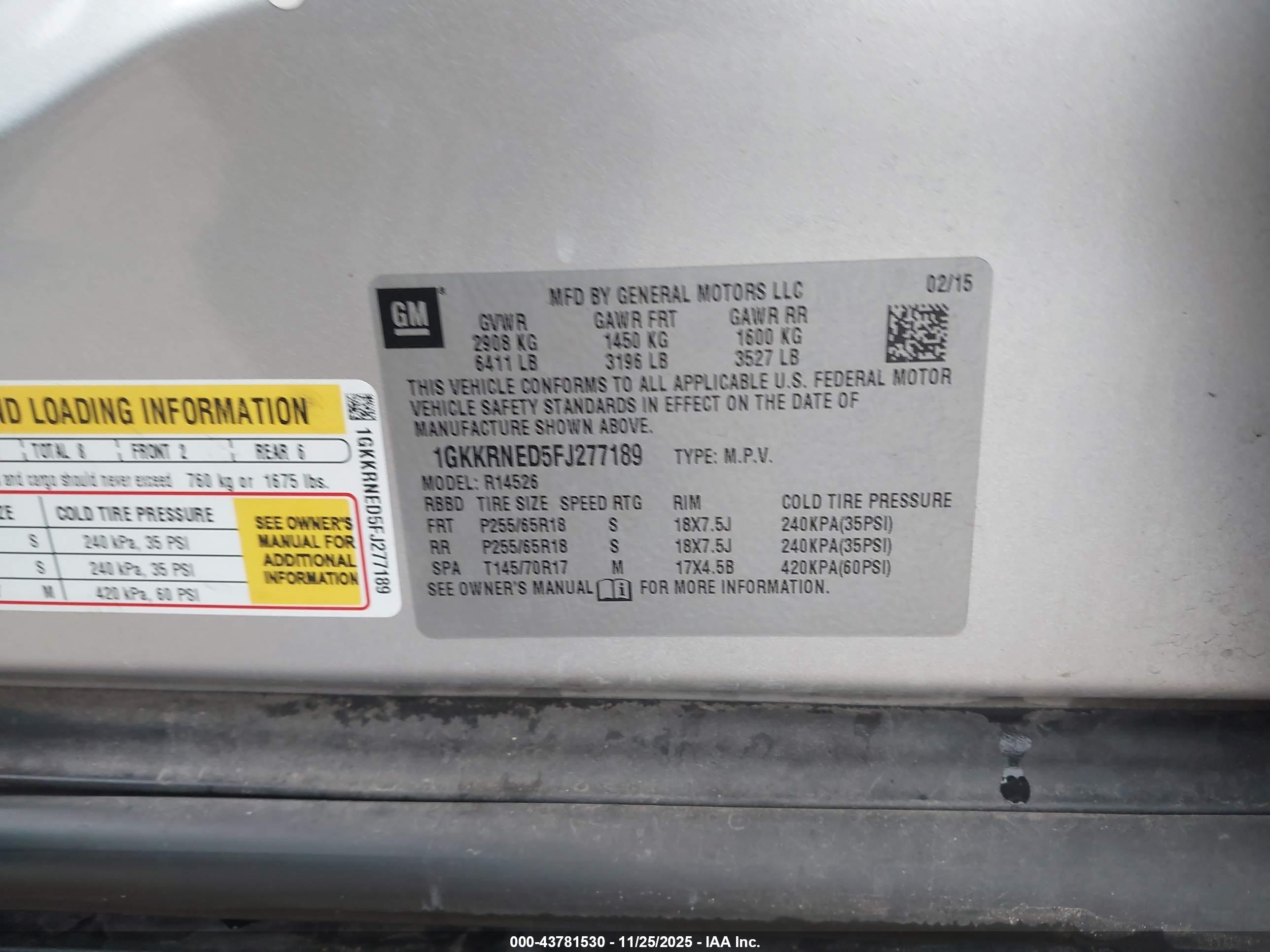 GMC ACADIA image 9