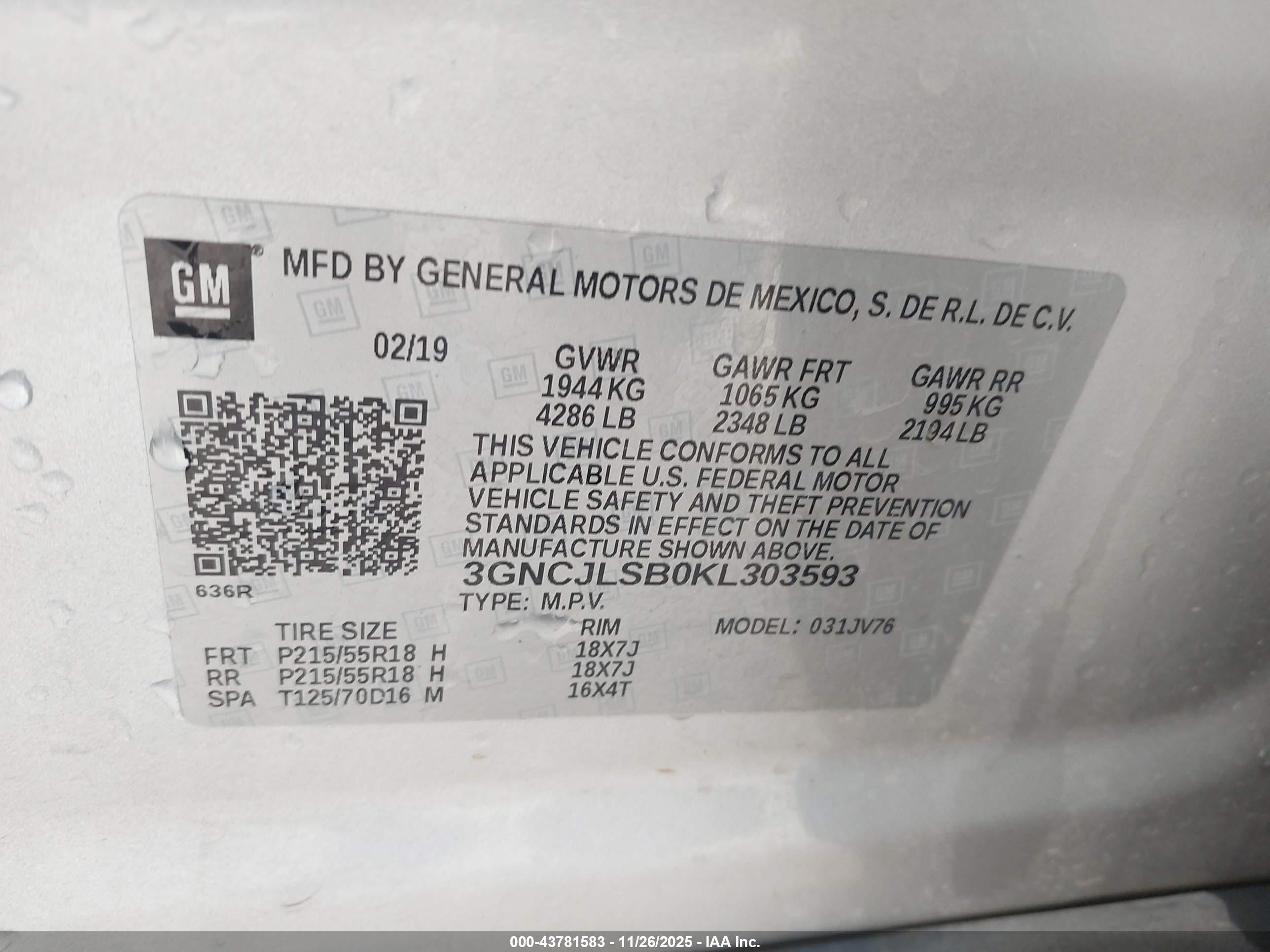 CHEVROLET TRAX image 9