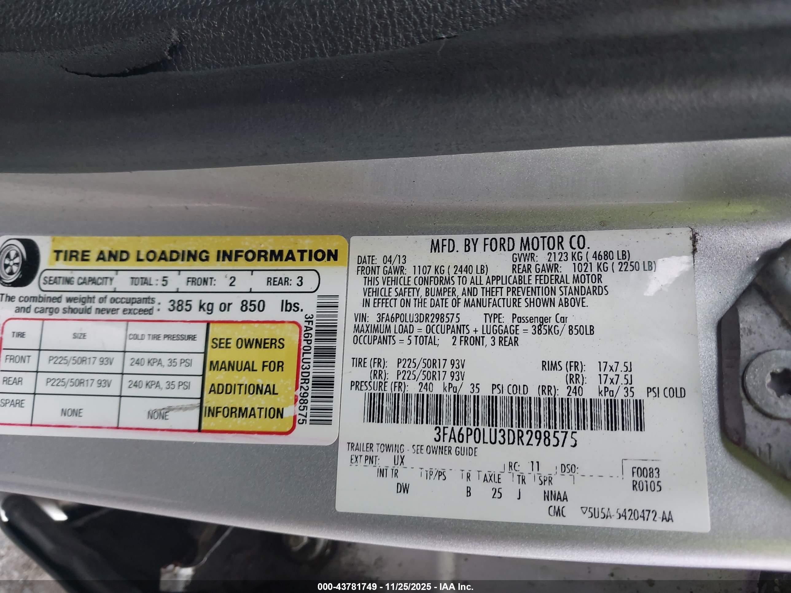 FORD FUSION image 9