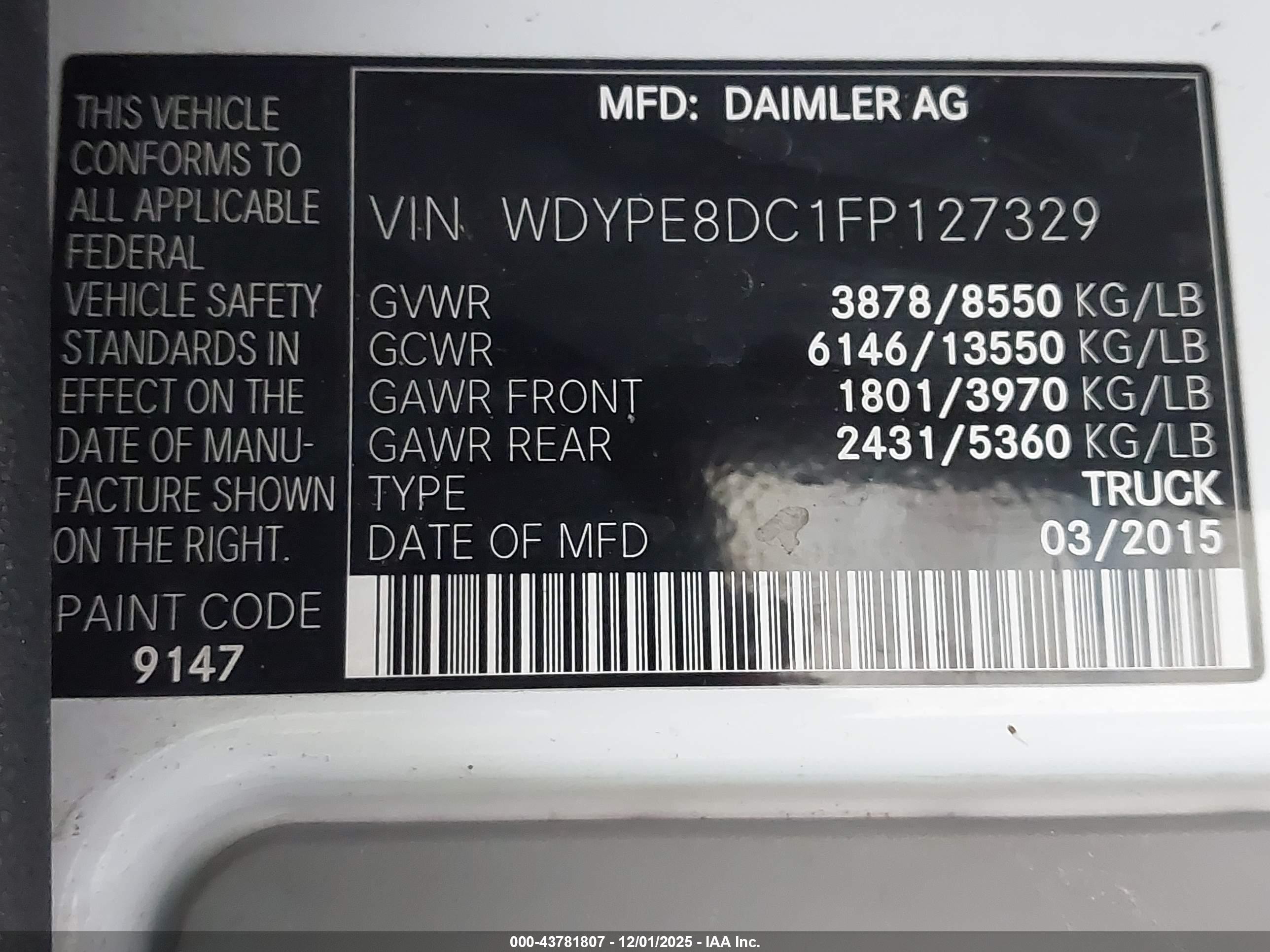 FREIGHTLINER SPRINTER image 9