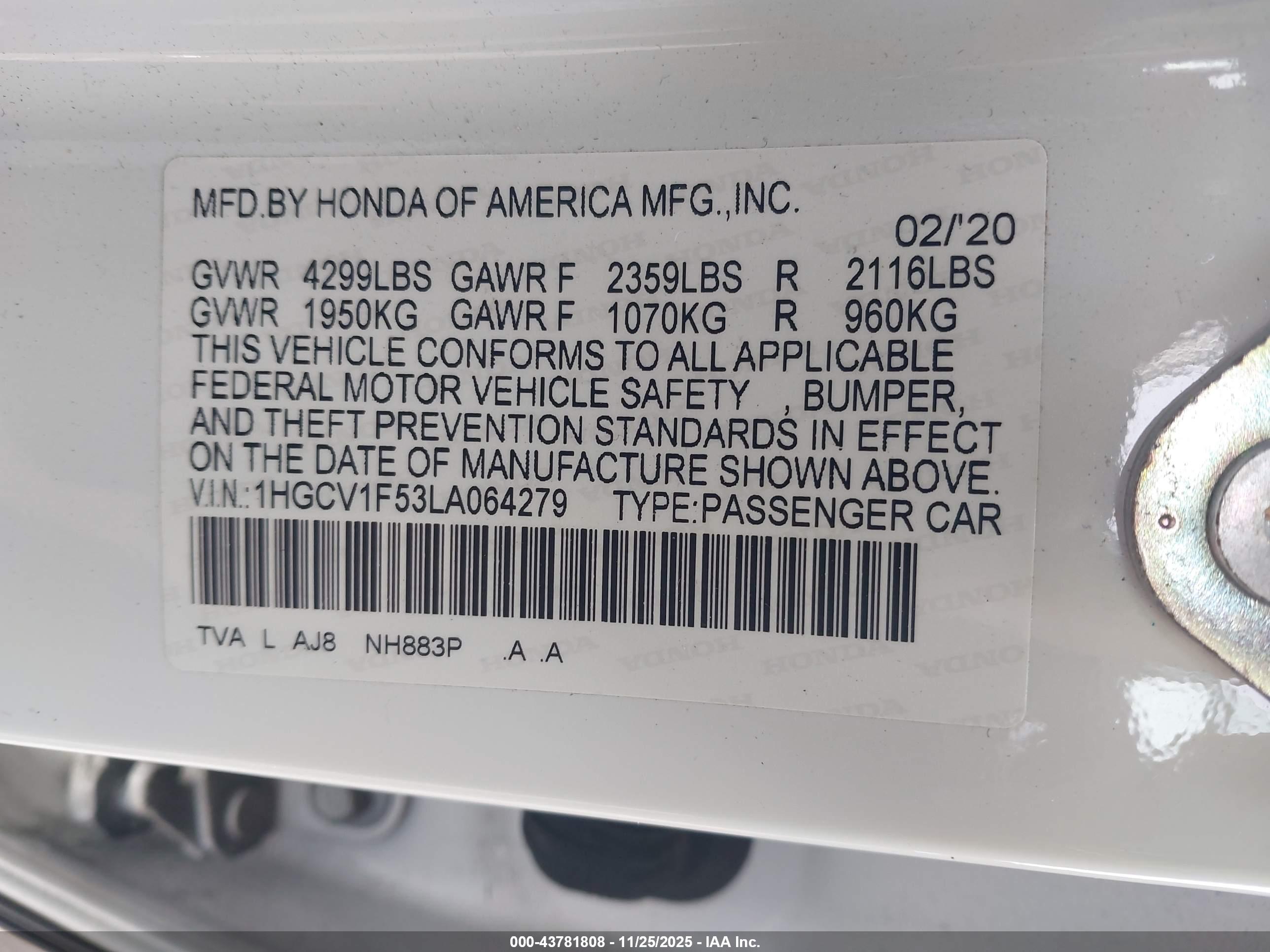 HONDA ACCORD image 9