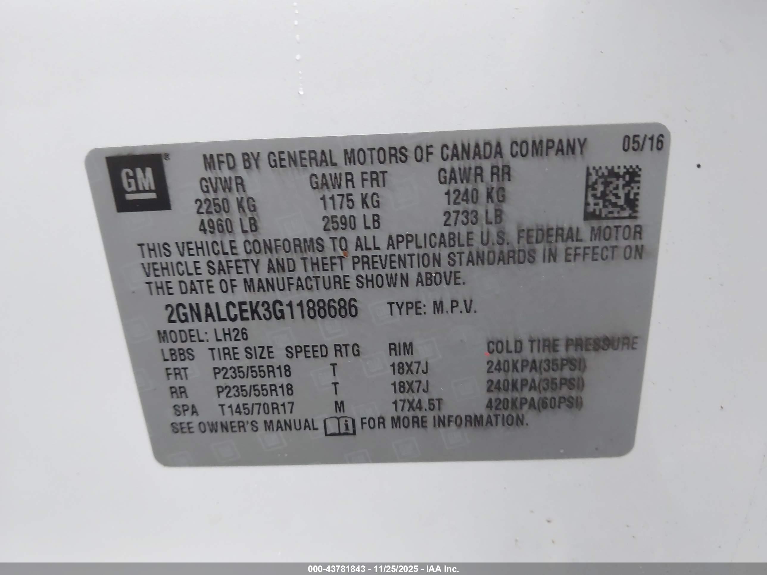 CHEVROLET EQUINOX image 9