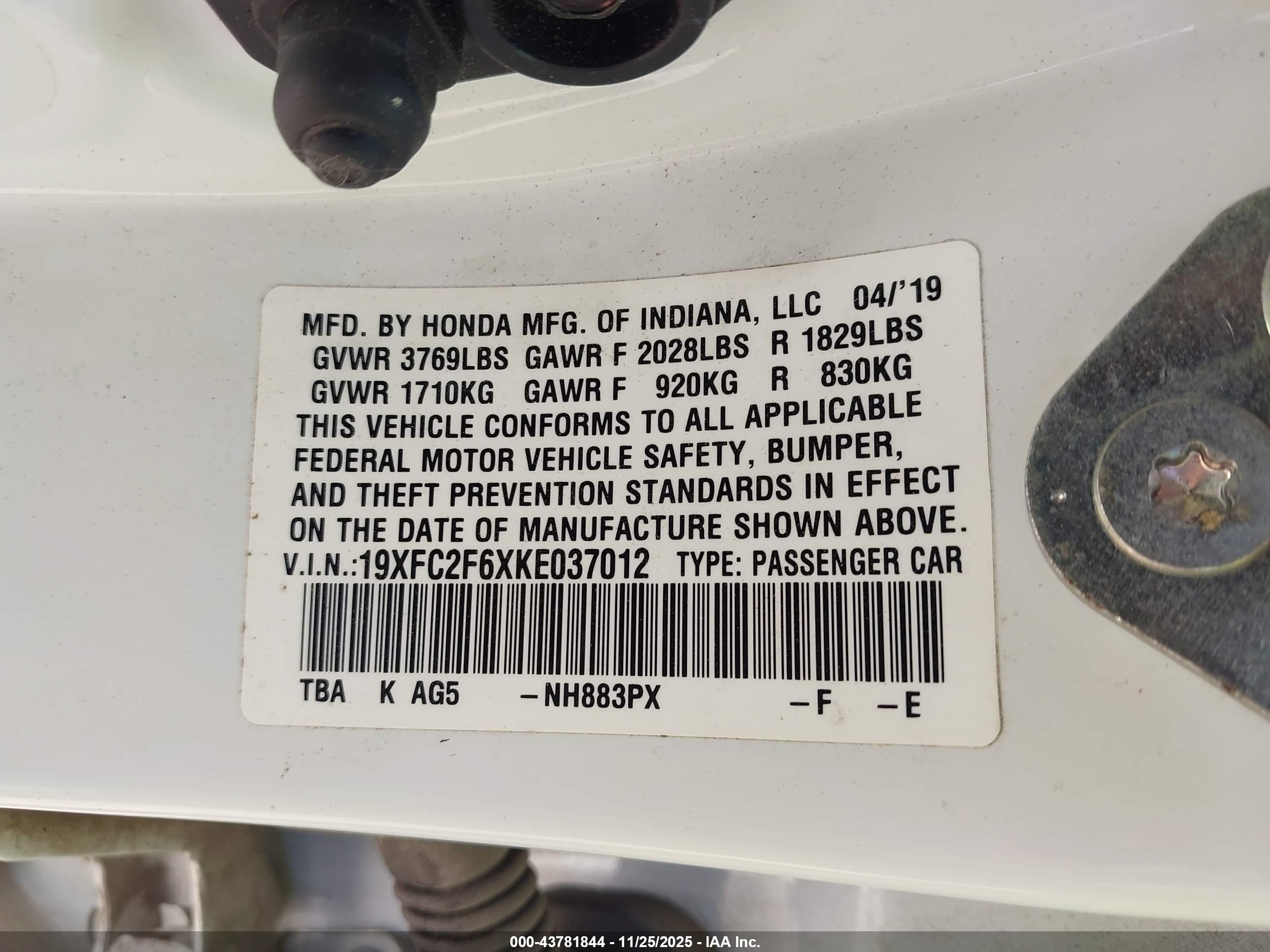 HONDA CIVIC image 9