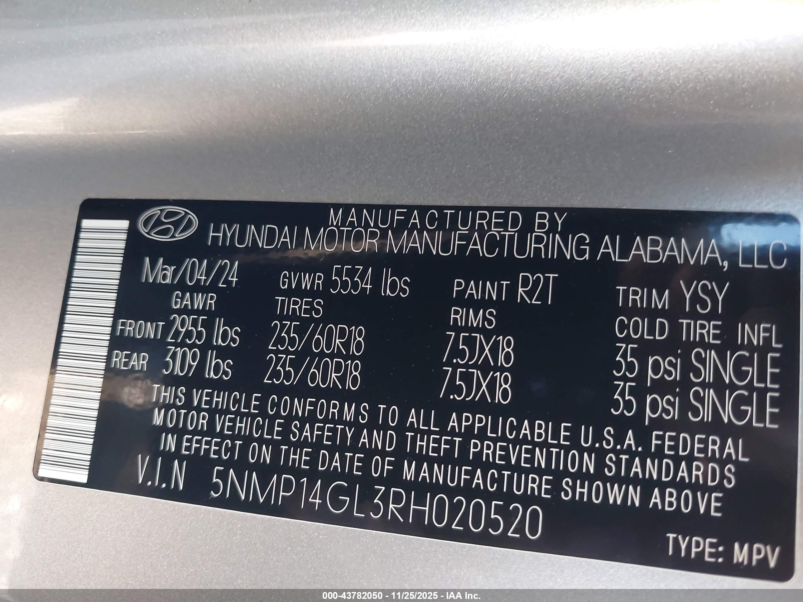 HYUNDAI SANTA image 9