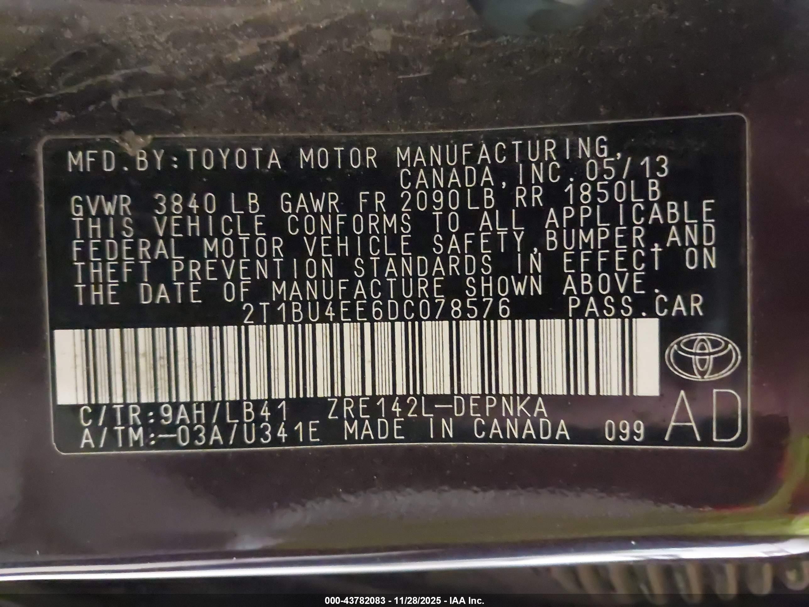 TOYOTA COROLLA image 9