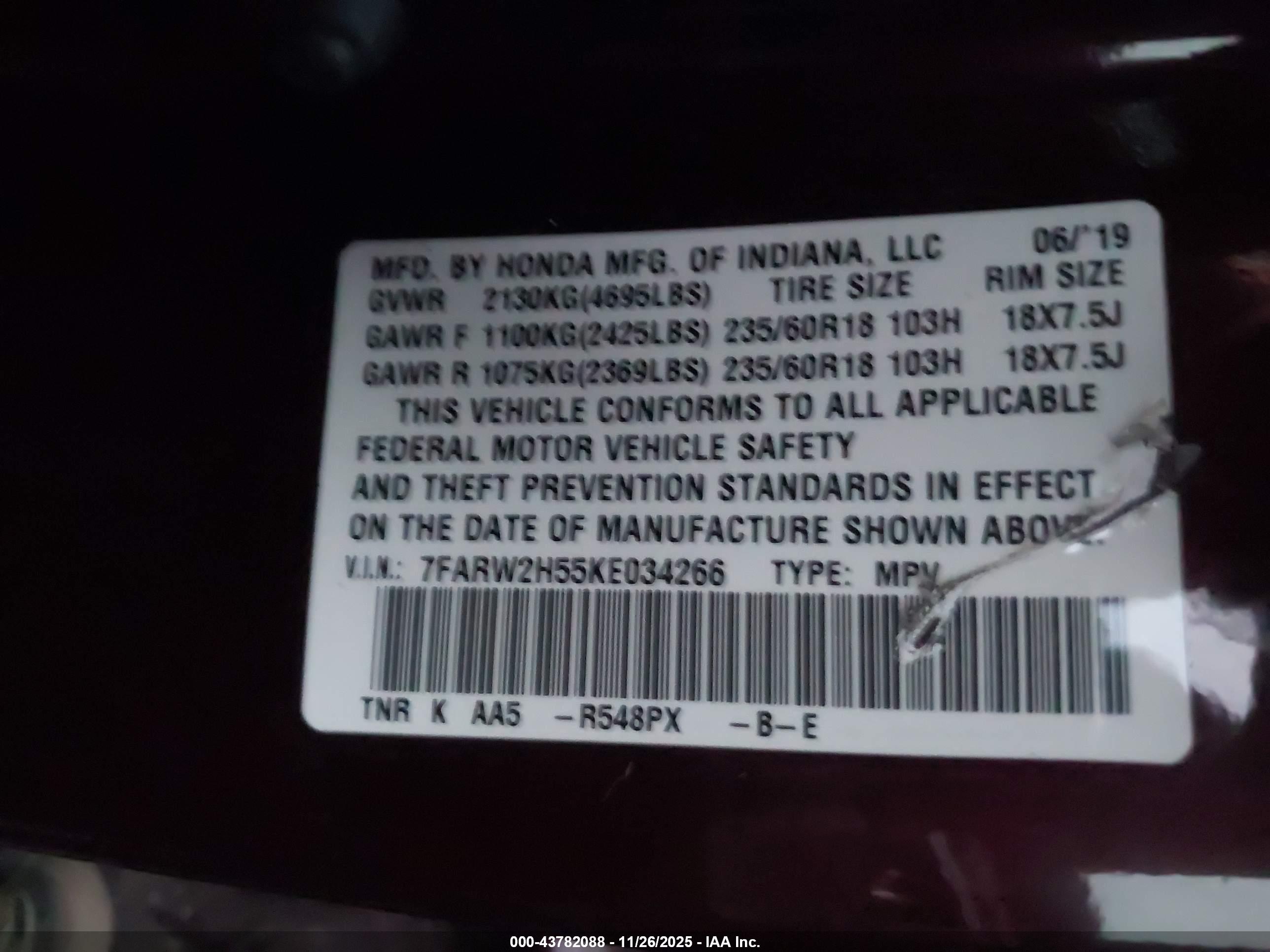 HONDA CR-V image 9