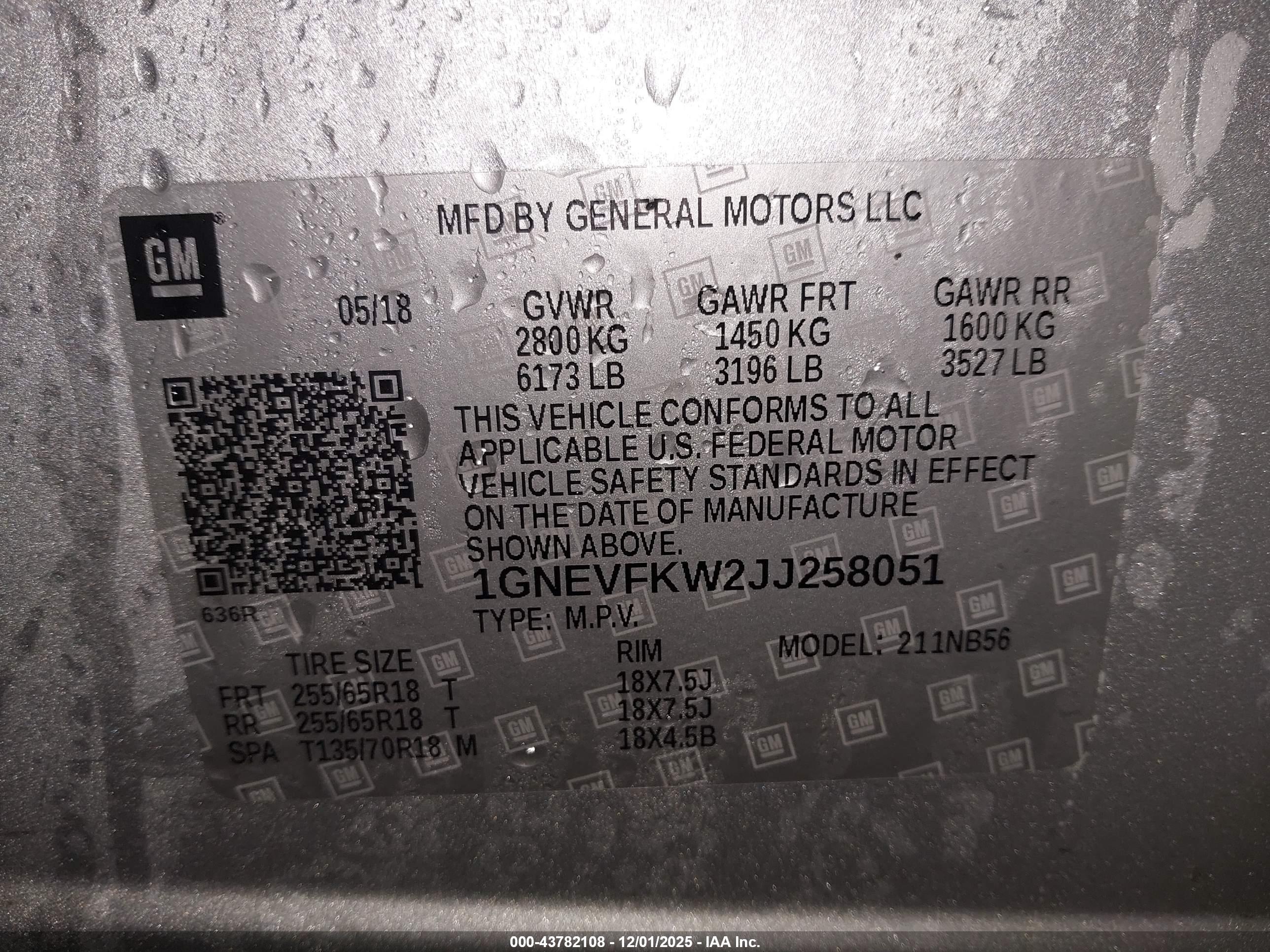 CHEVROLET TRAVERSE image 9