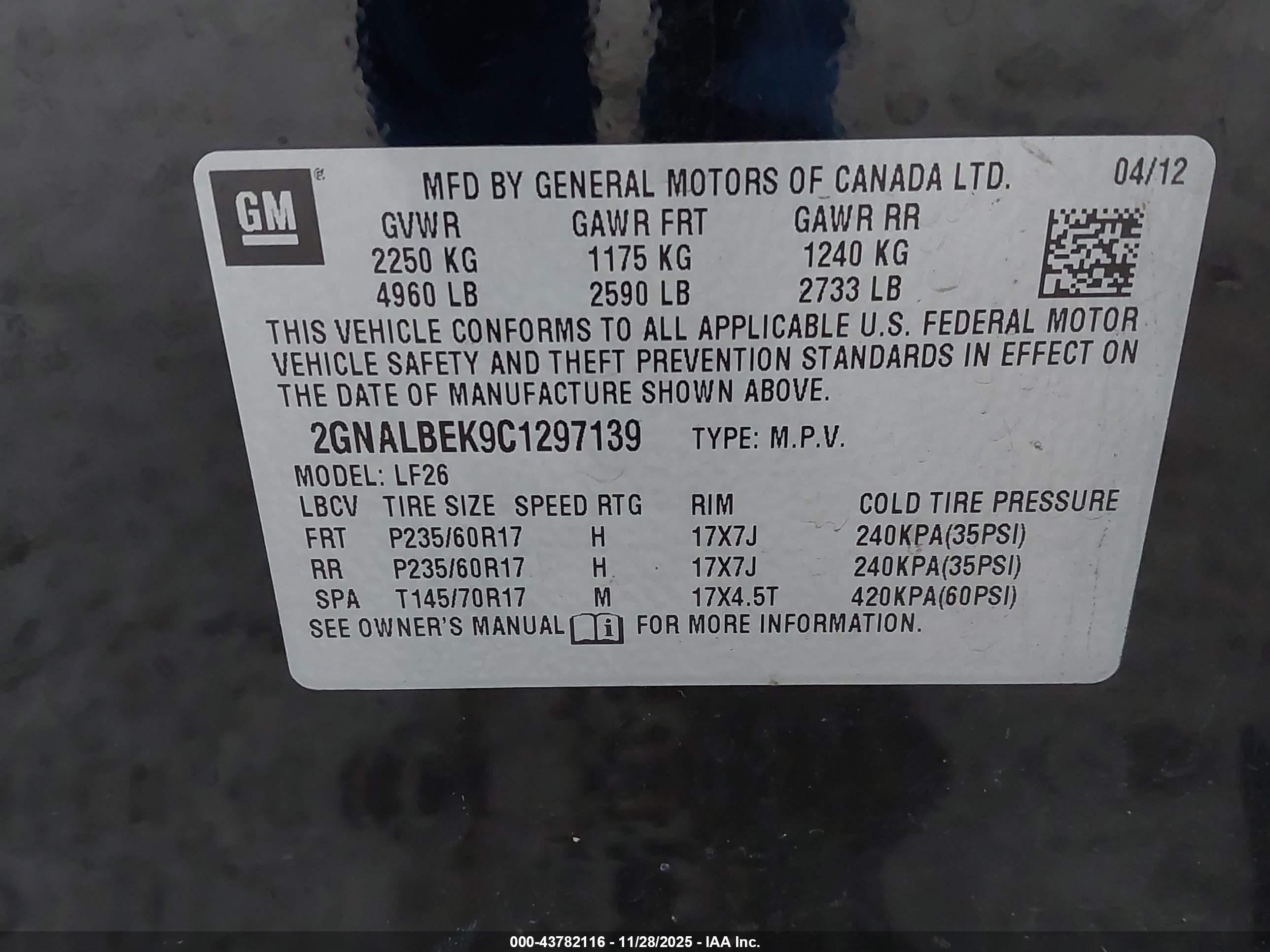 CHEVROLET EQUINOX image 9