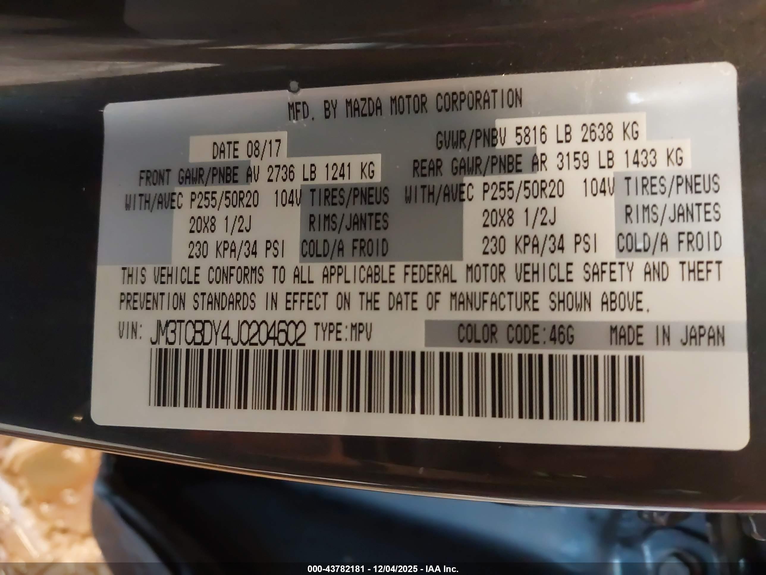 MAZDA CX-9 image 9