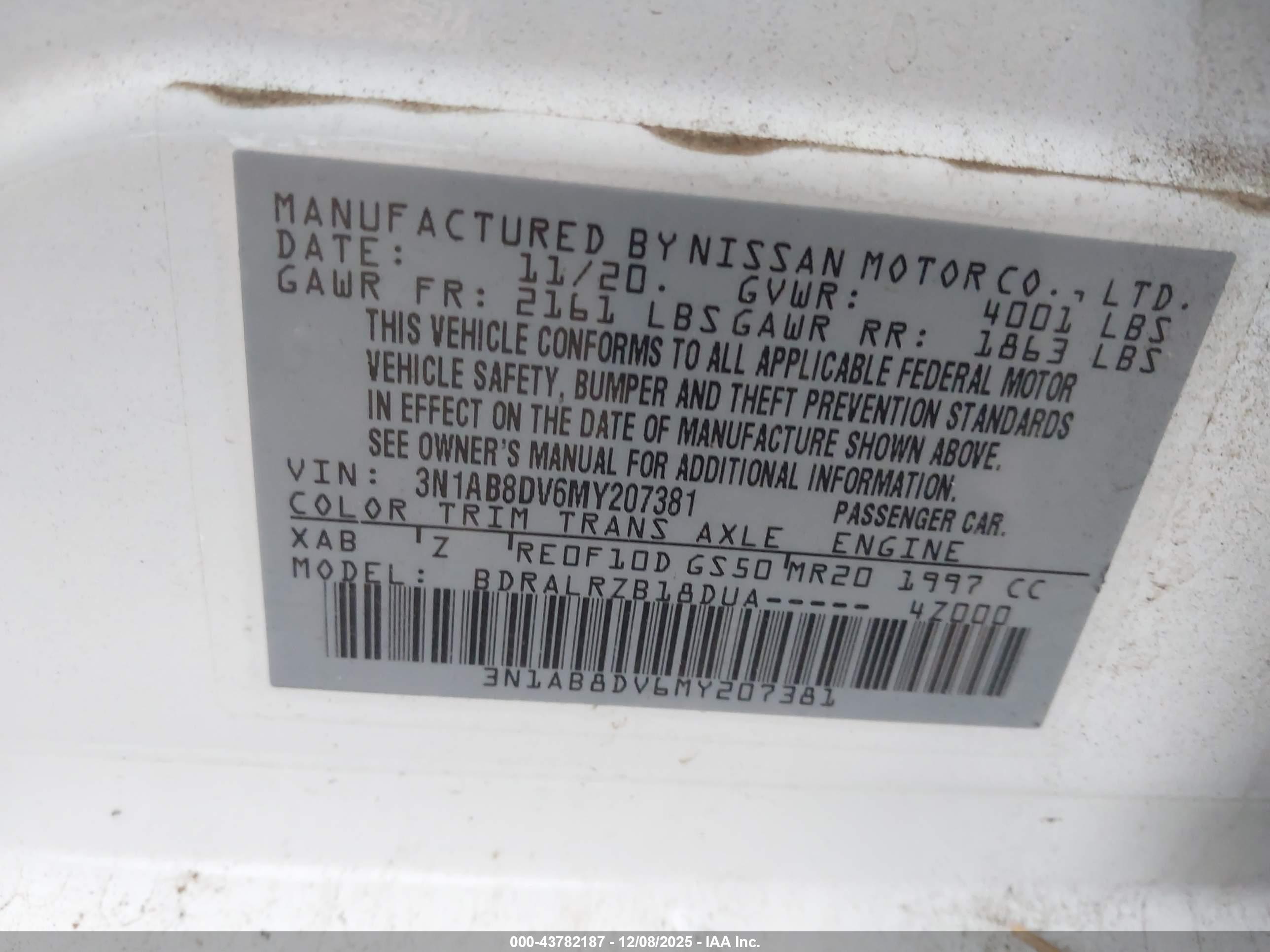 NISSAN SENTRA image 9