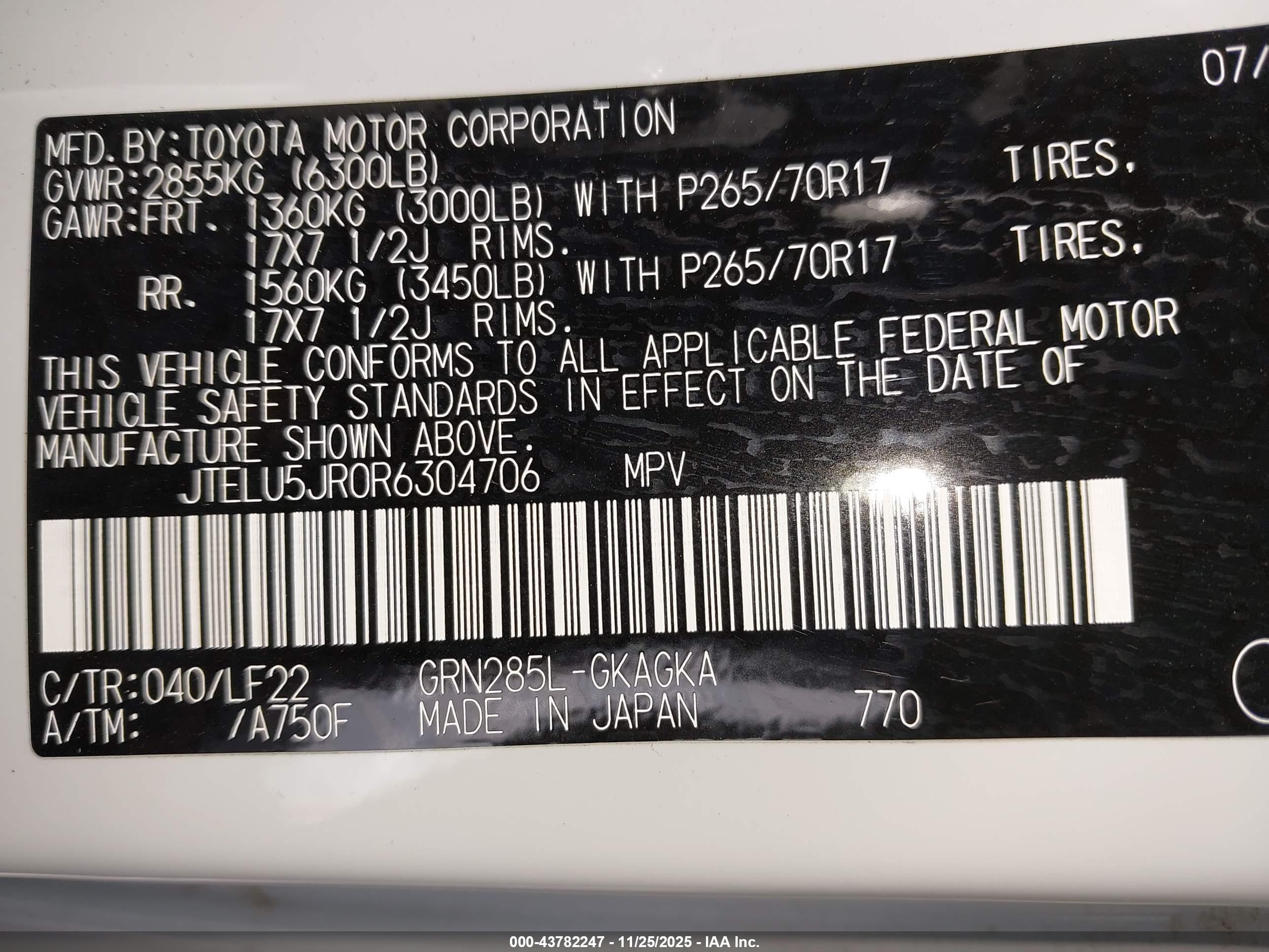 TOYOTA 4RUNNER image 9