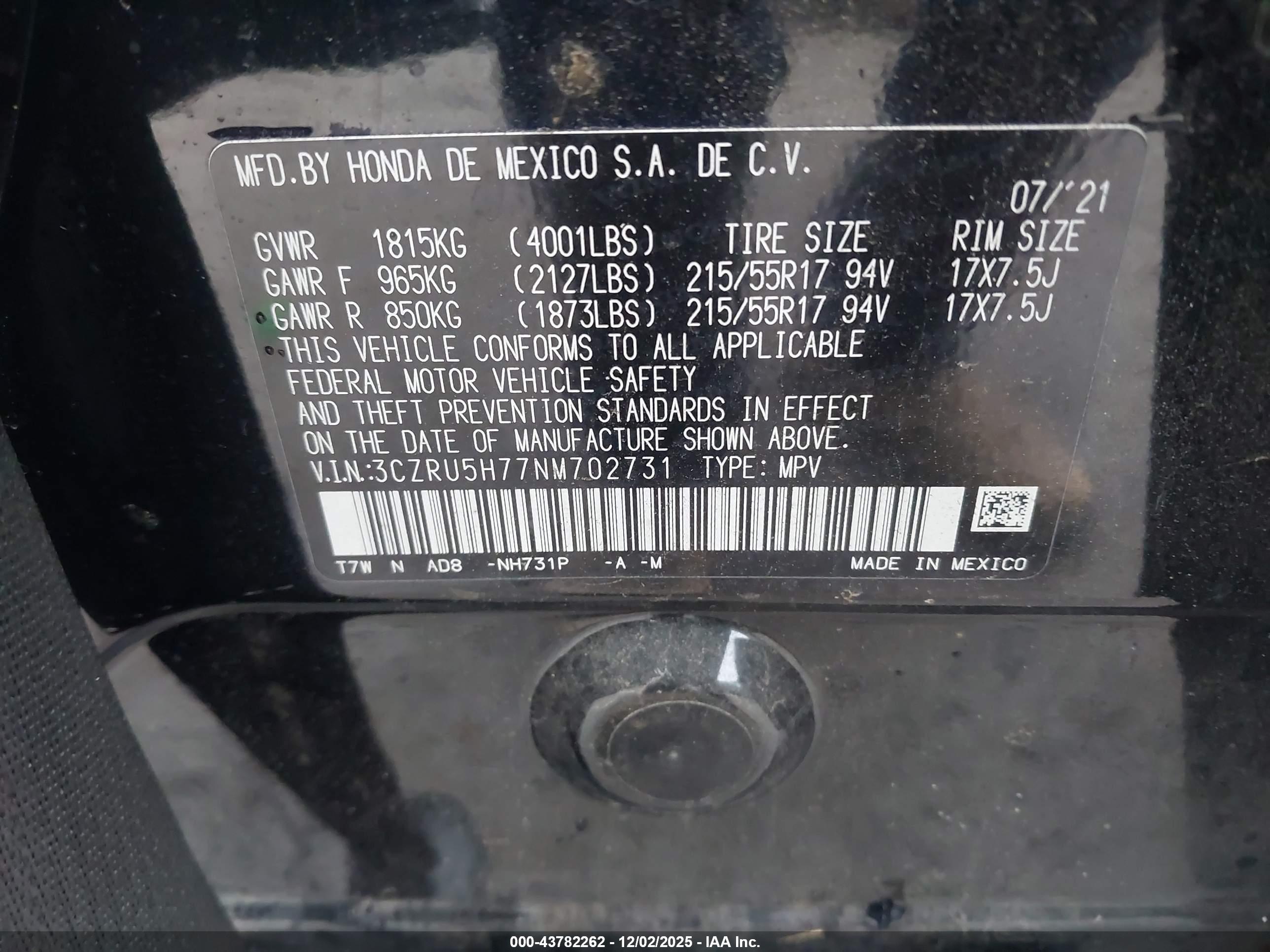 HONDA HR-V image 9