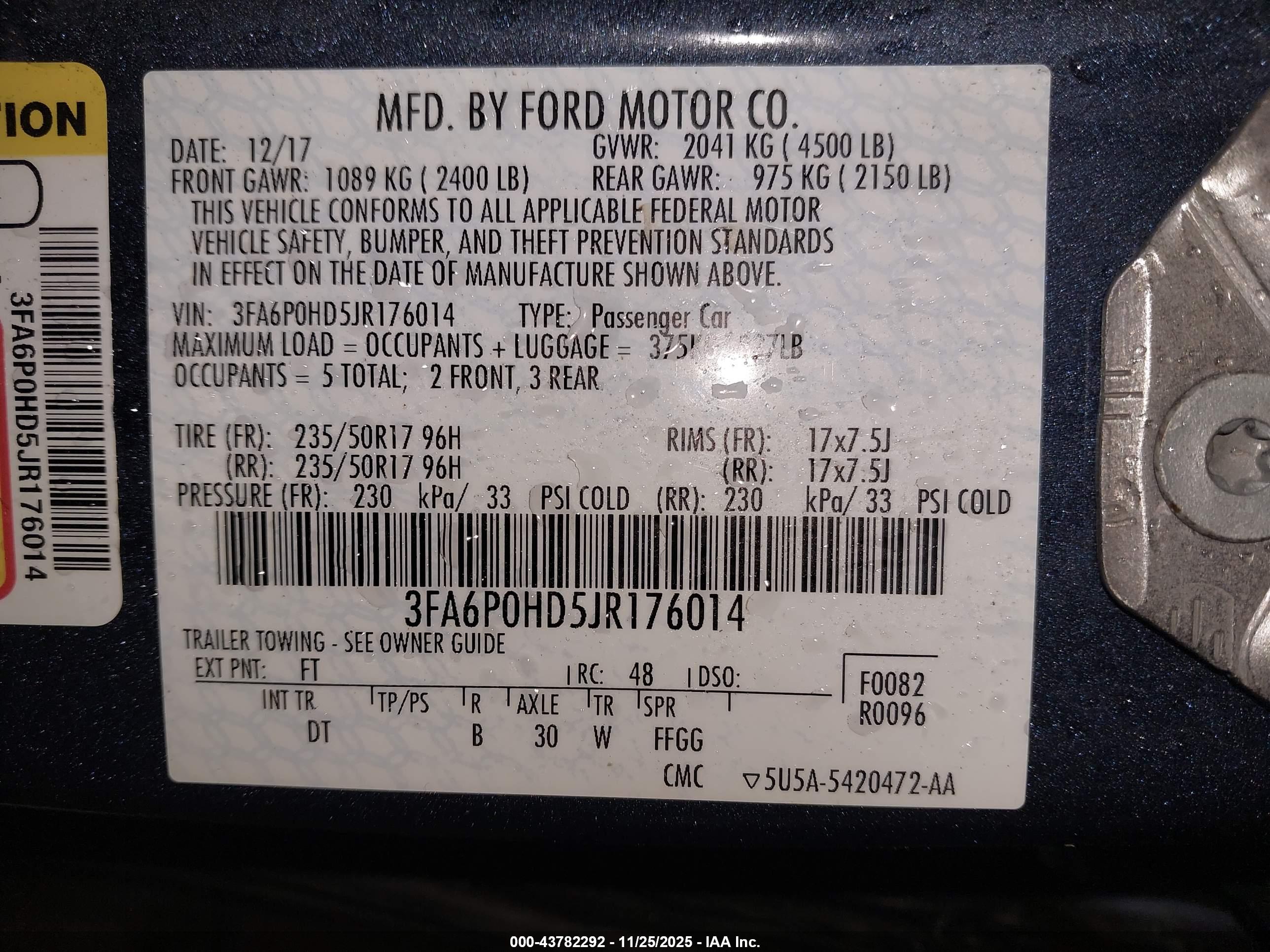 FORD FUSION image 9