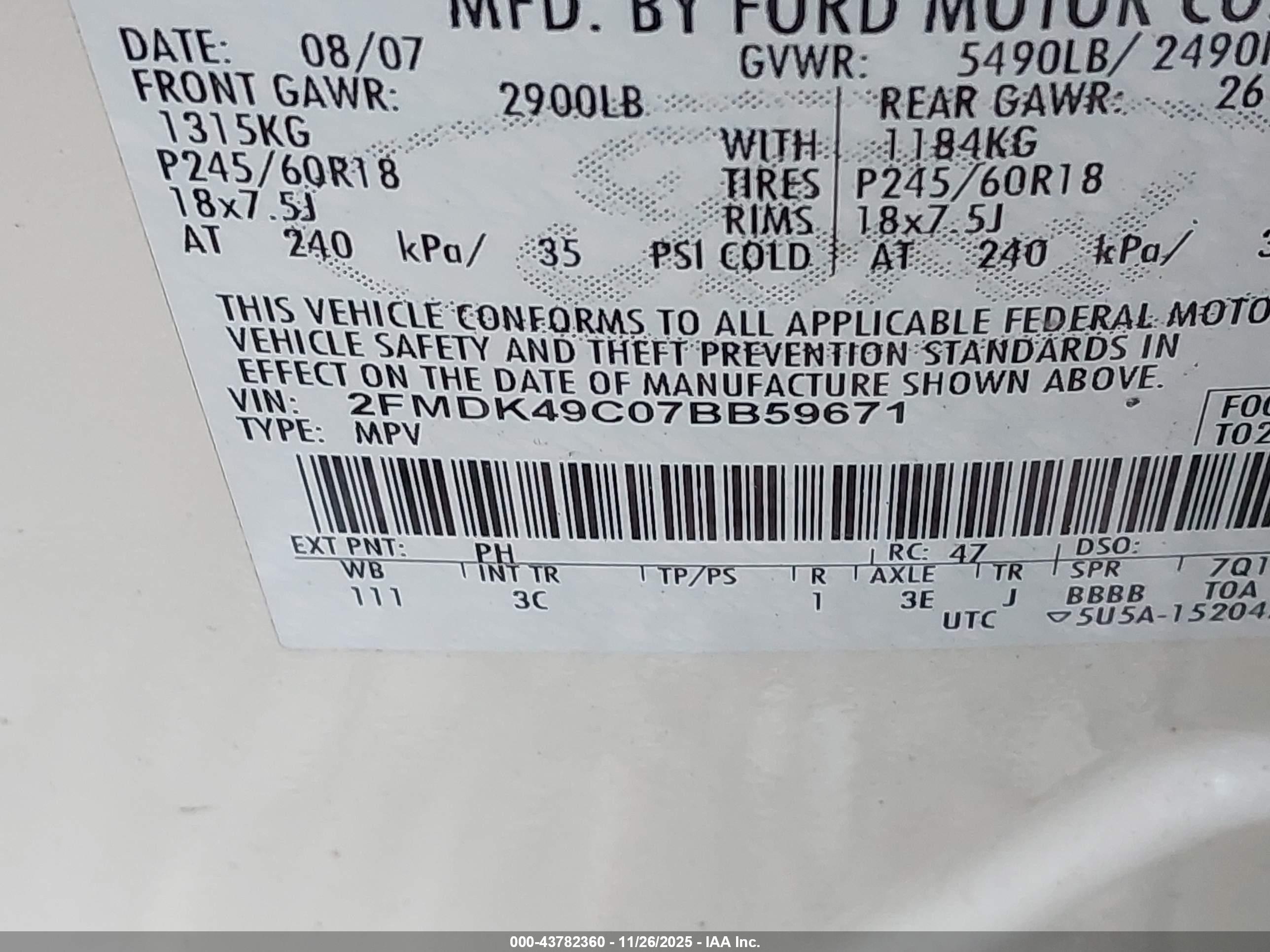 FORD EDGE image 9