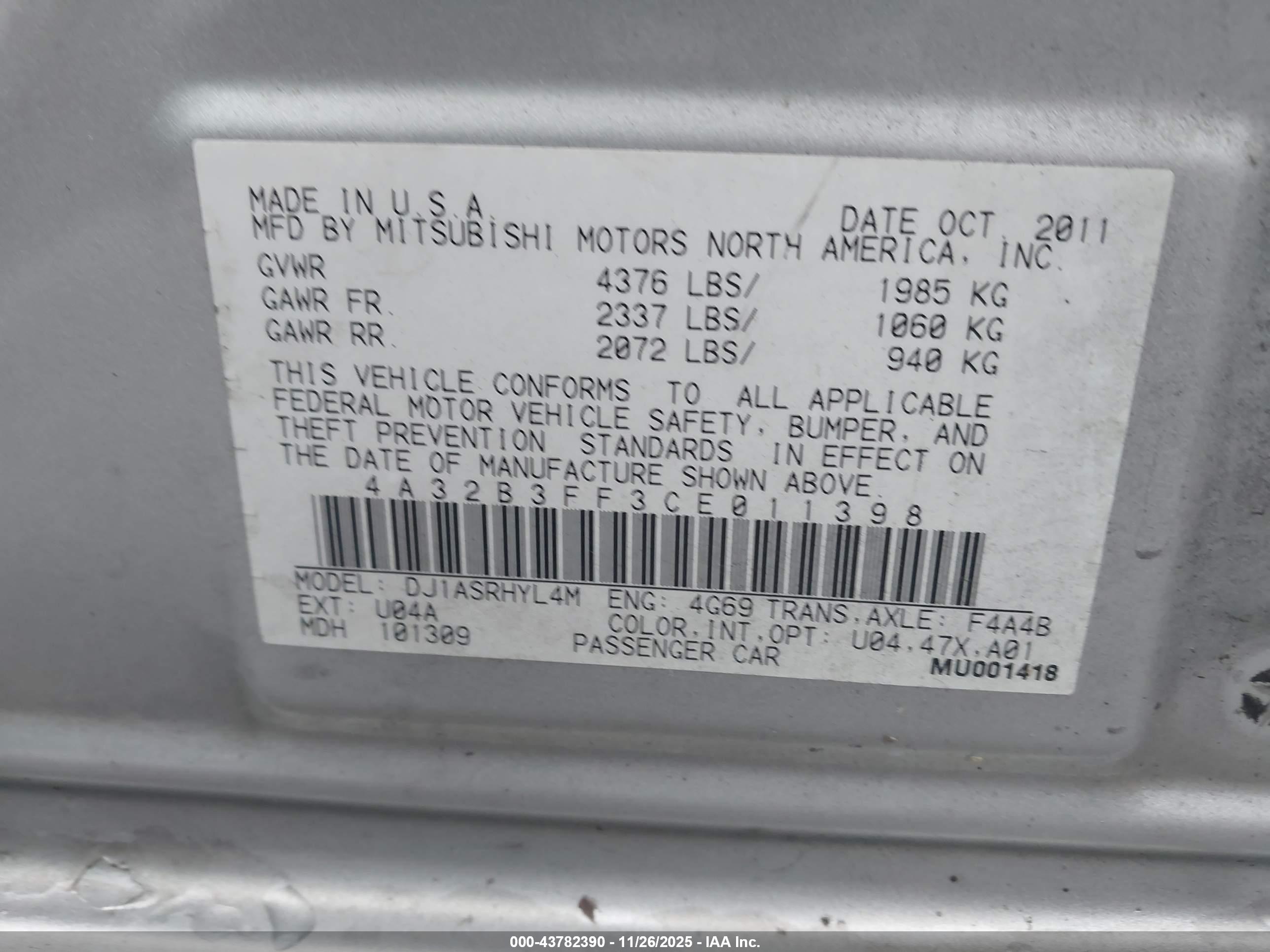 MITSUBISHI GALANT image 9