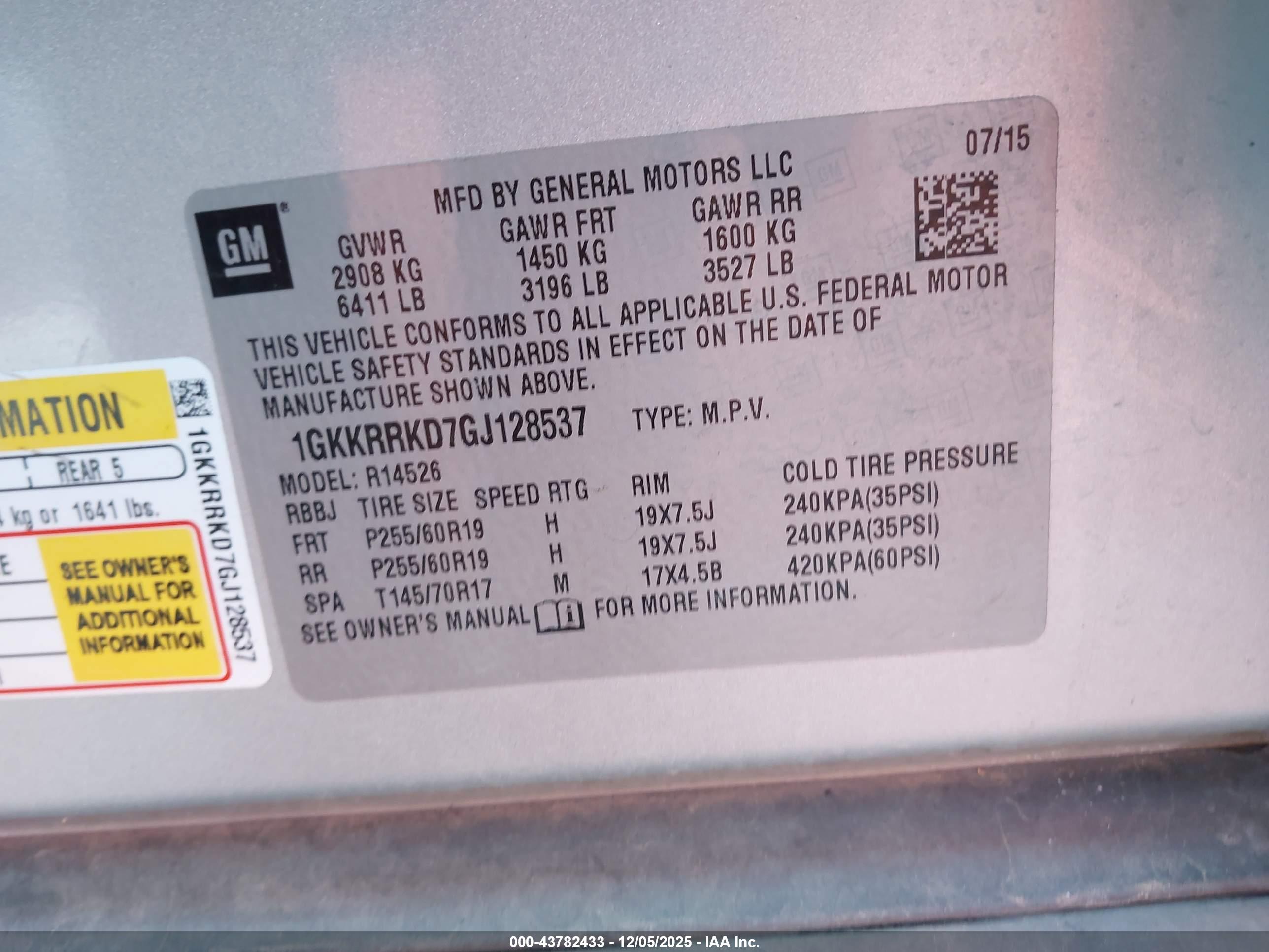GMC ACADIA image 9