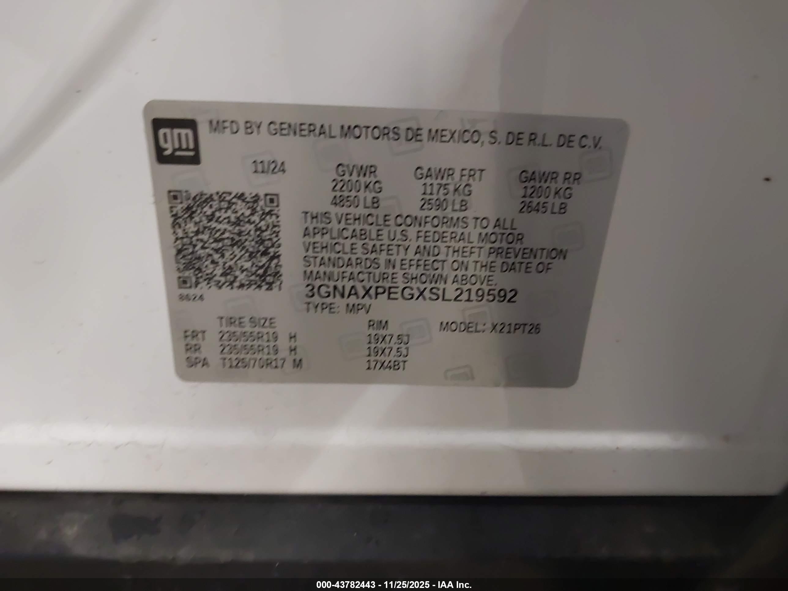 CHEVROLET EQUINOX image 9