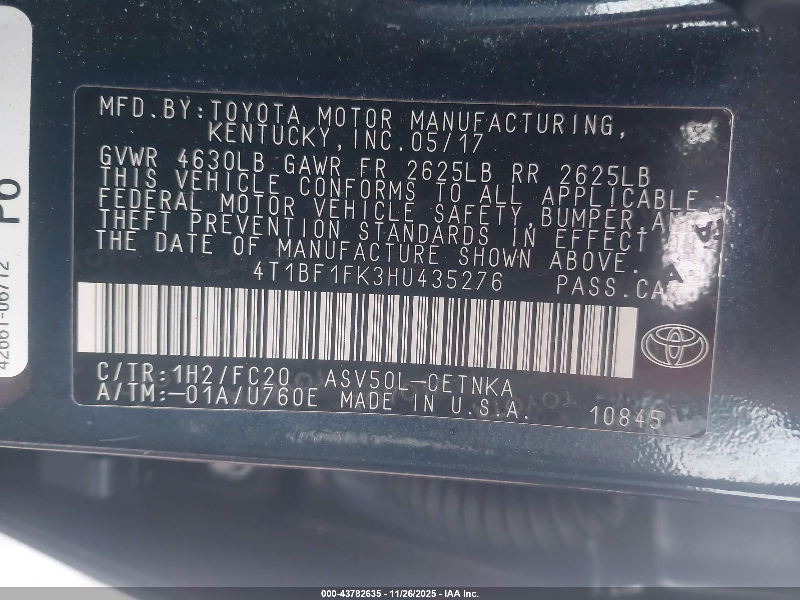 TOYOTA CAMRY image 9