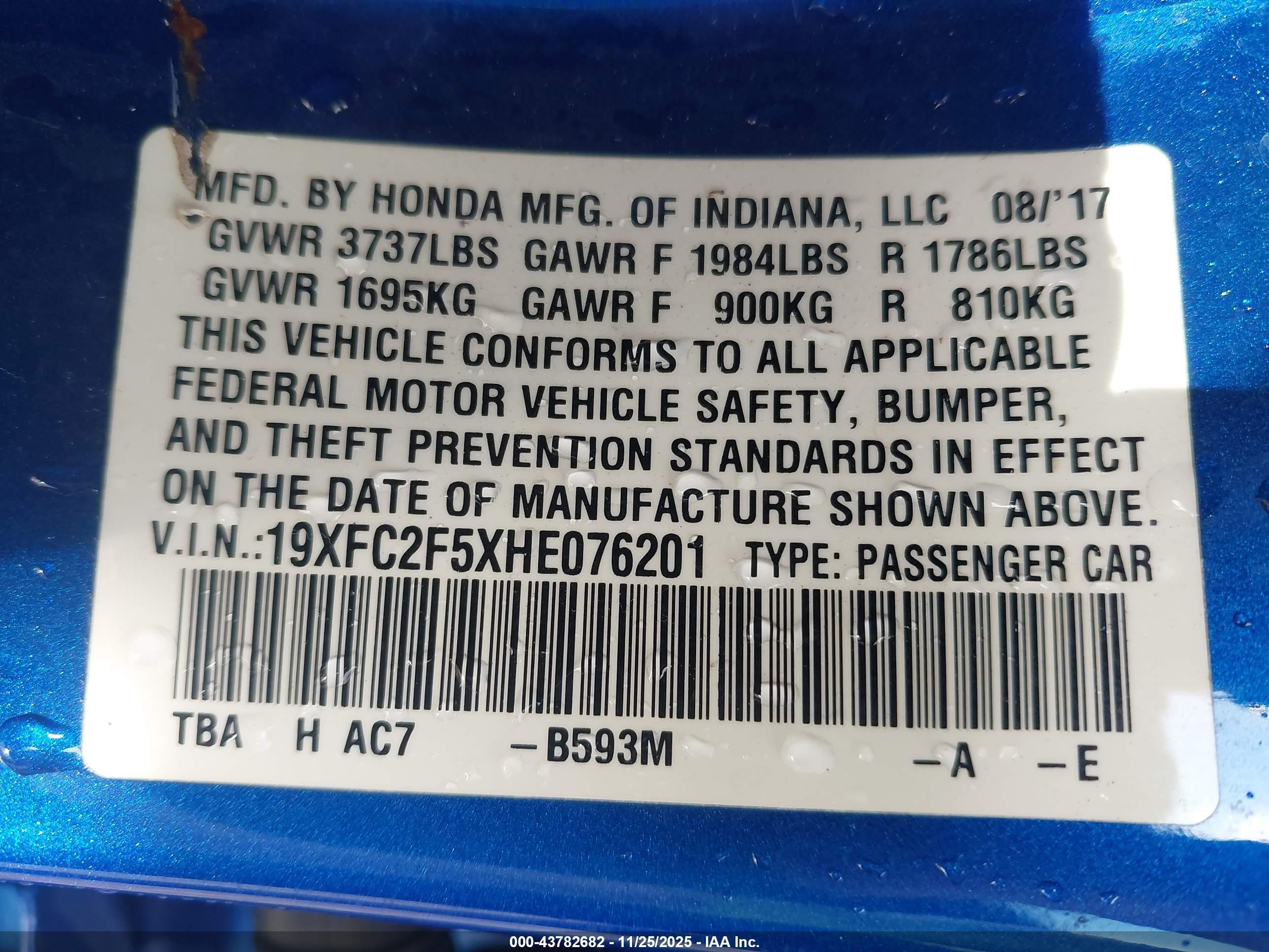 HONDA CIVIC image 9